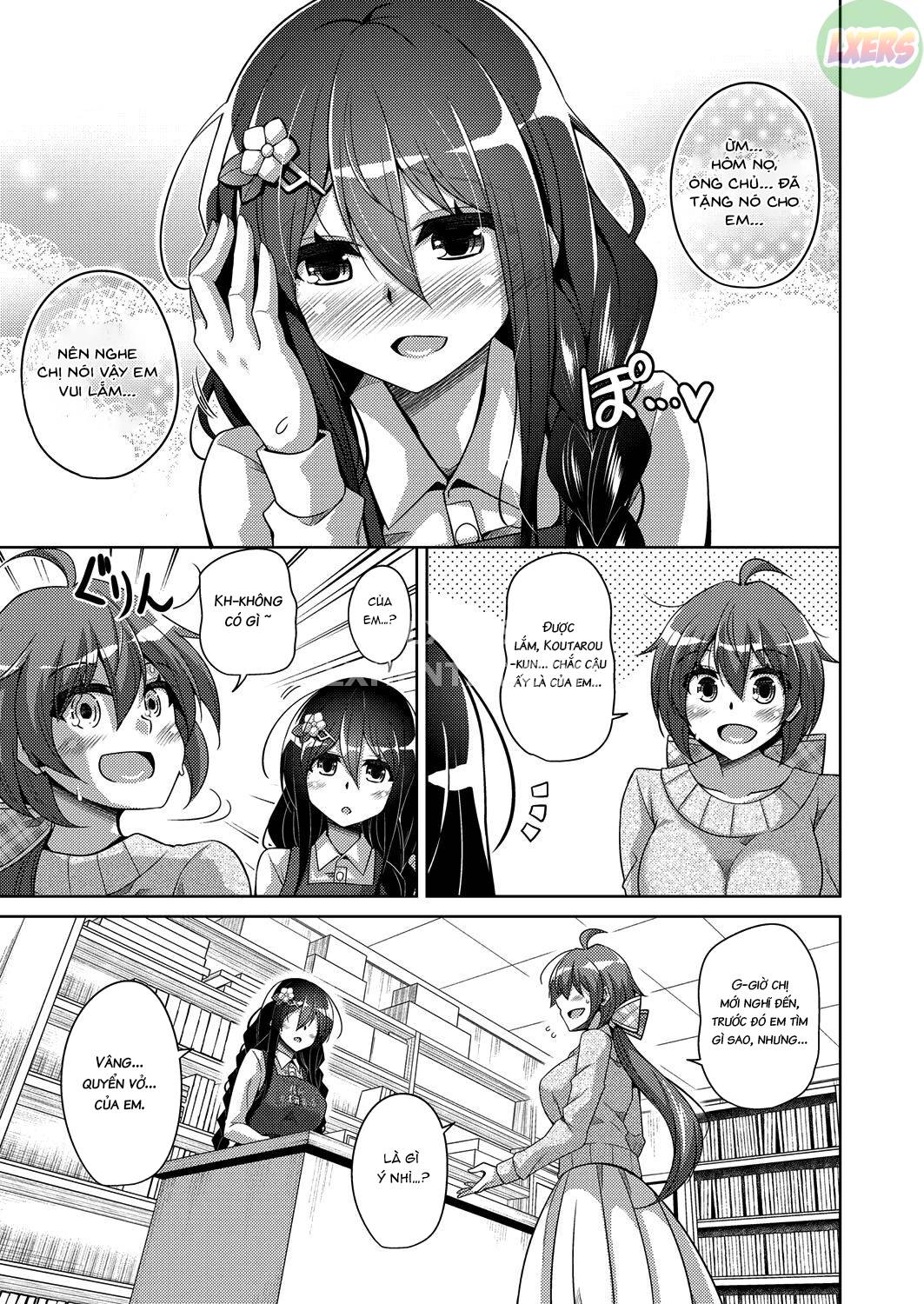 Đọc truyện hentai A Bitch Rose Shrouded In Books - Chap 5