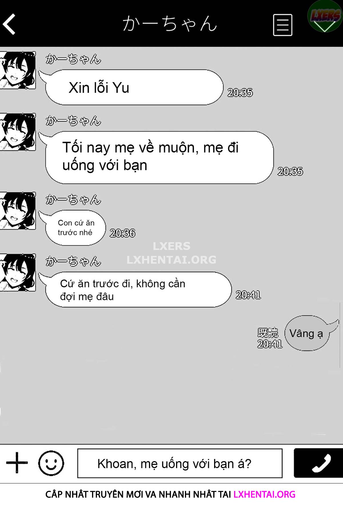 Đọc truyện hentai Người mẹ yêu quý của tôi, cô bạn gái ngốc nghếch của tôi - Chap 1
