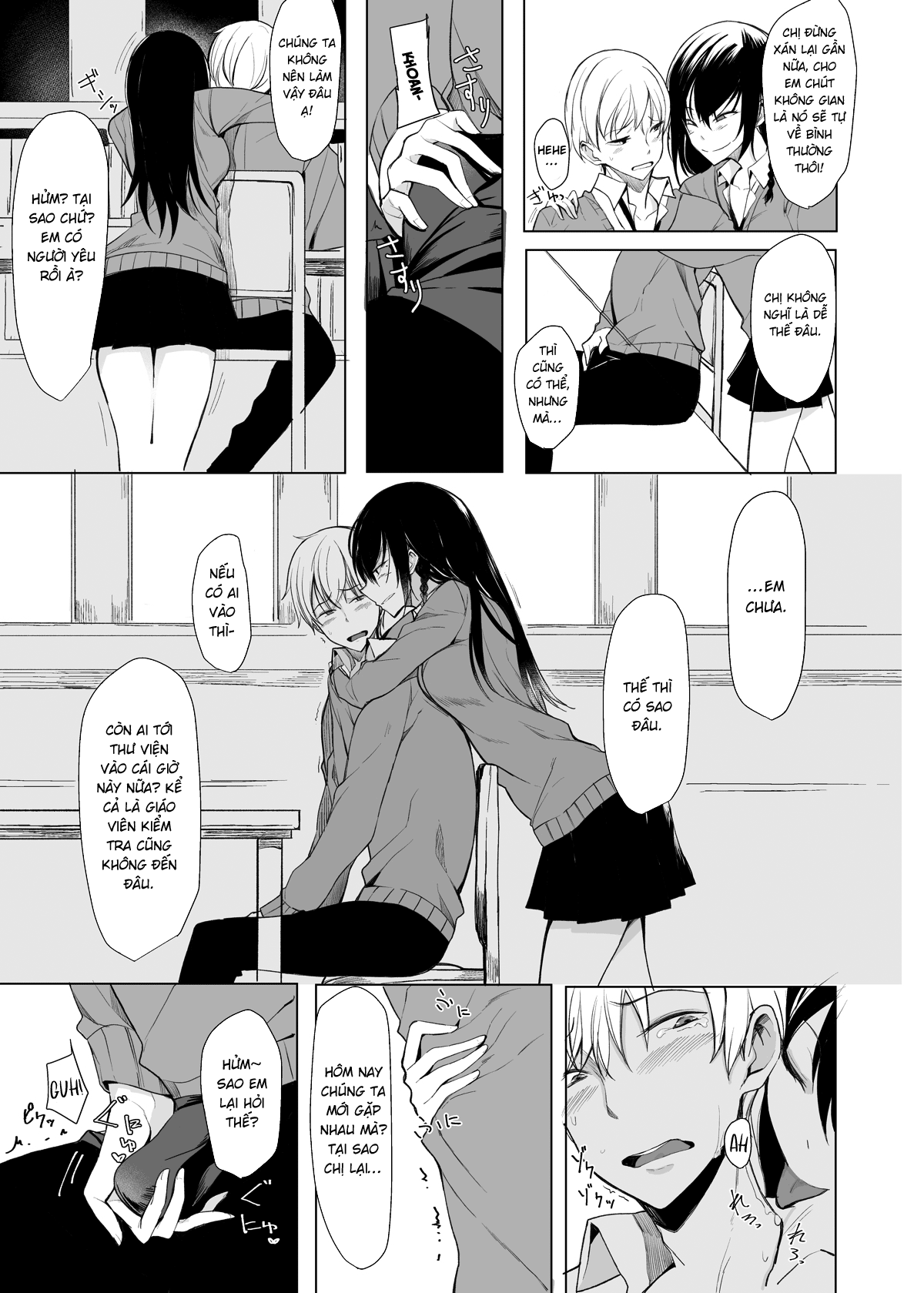 Đọc truyện hentai Cuốn truyện kể về việc tôi bị phục kích bởi một chị gái lạ mặt lớp trên - Chap 1