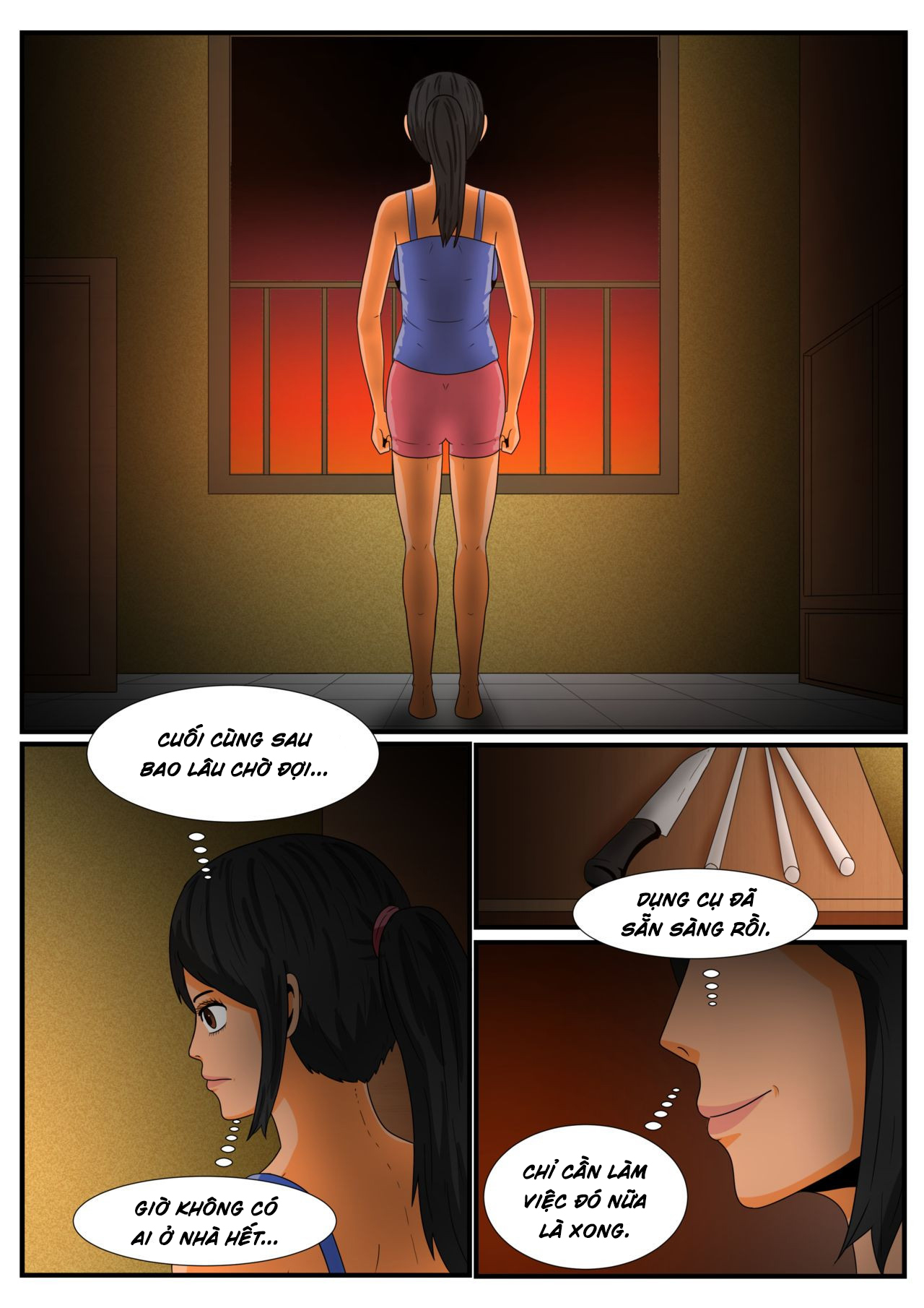 Đọc truyện hentai Adinda - Cô Gái Hảo Thịt - Chap 1: Nhà đi vắng