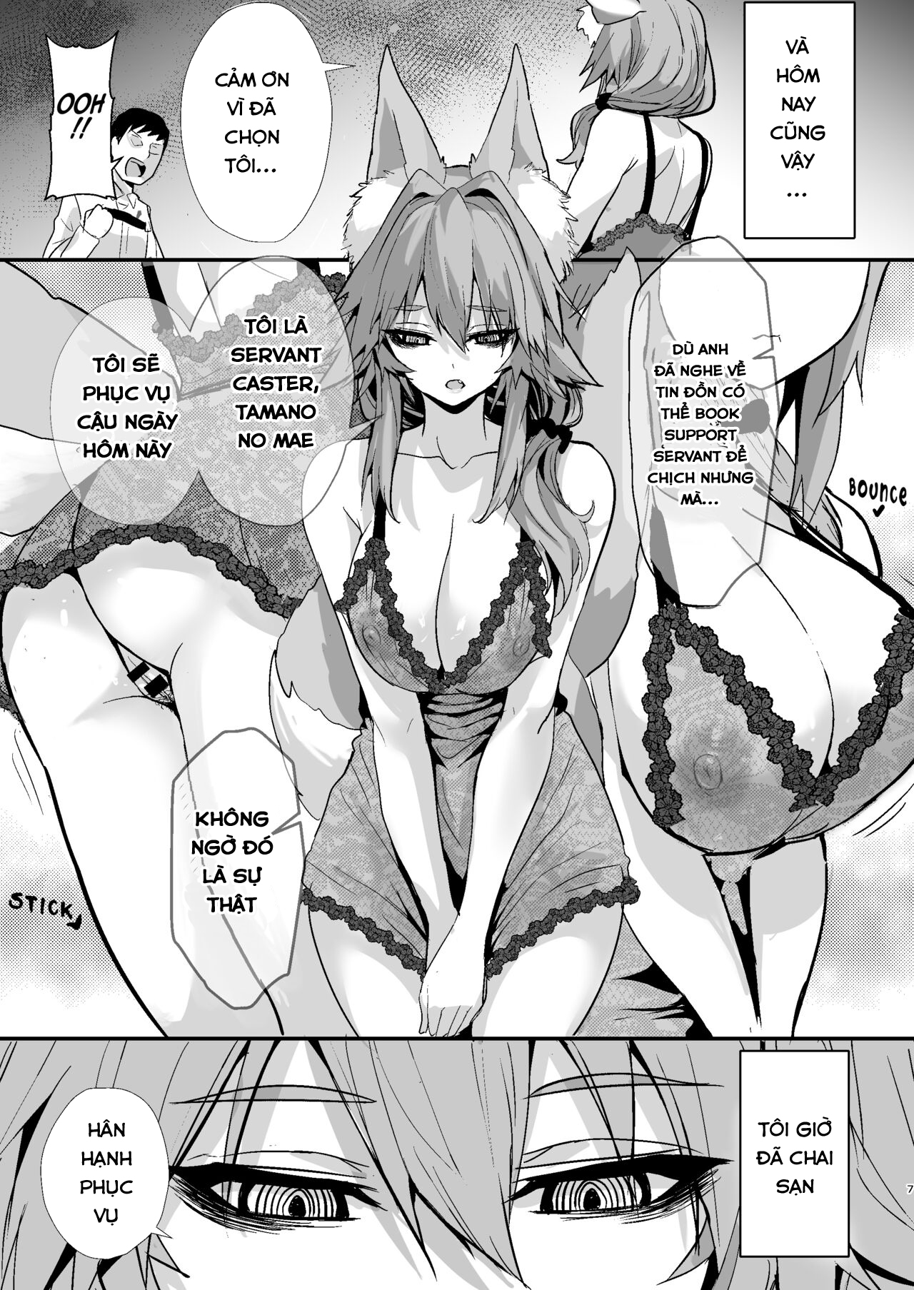 Đọc truyện hentai Shinda Me Soap-jou Tamamo-san (Fate/Grand Order) - Oneshot