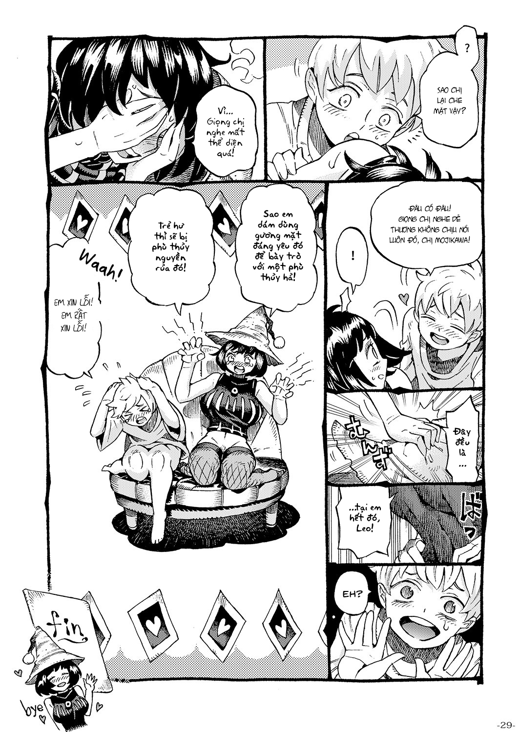 Đọc truyện hentai Chuyện tình cô phù thủy - Chap 1