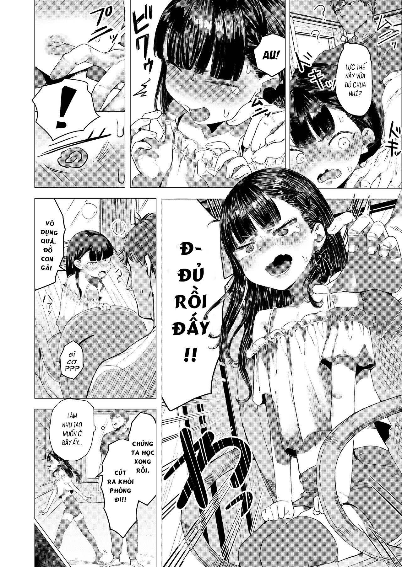 Đọc truyện hentai Trừng Trị Con Nhóc Láo Lếu Bằng CÁ CHÀ BẶC - Oneshot