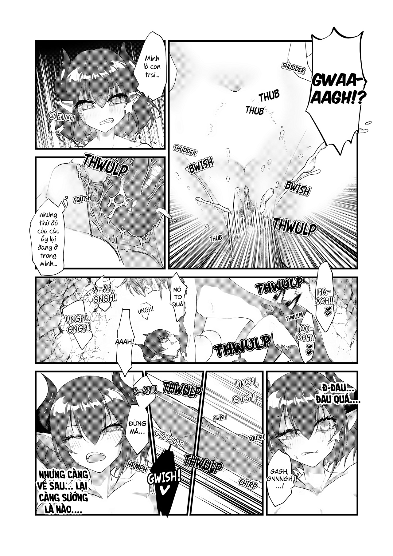 Đọc truyện hentai Đêm đầu tiên ngọt ngào của cặp đôi Long tộc! - Oneshot