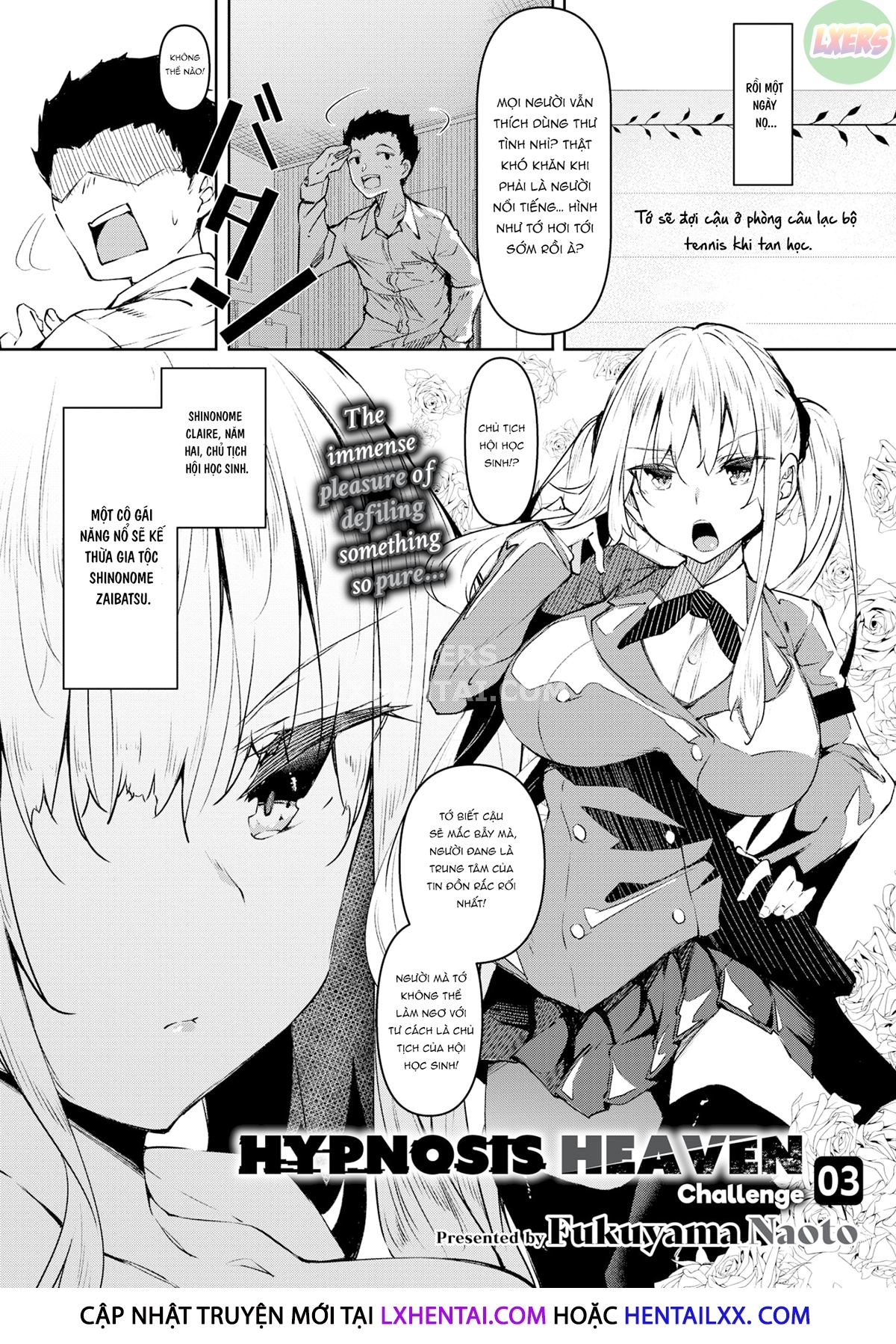 Đọc truyện hentai Thiên đường thôi miên - Chap 3