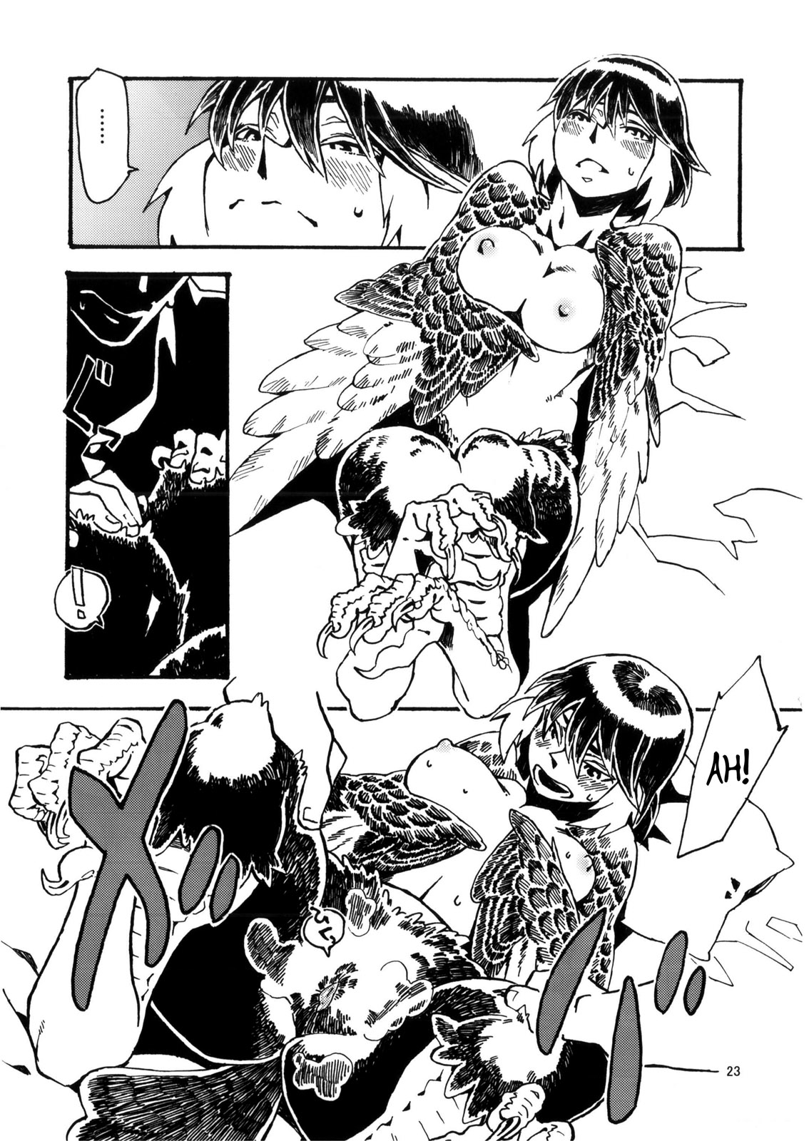 Đọc truyện hentai Kẻ làm điều ác phi nhân loại - Chap 6.0: Chim