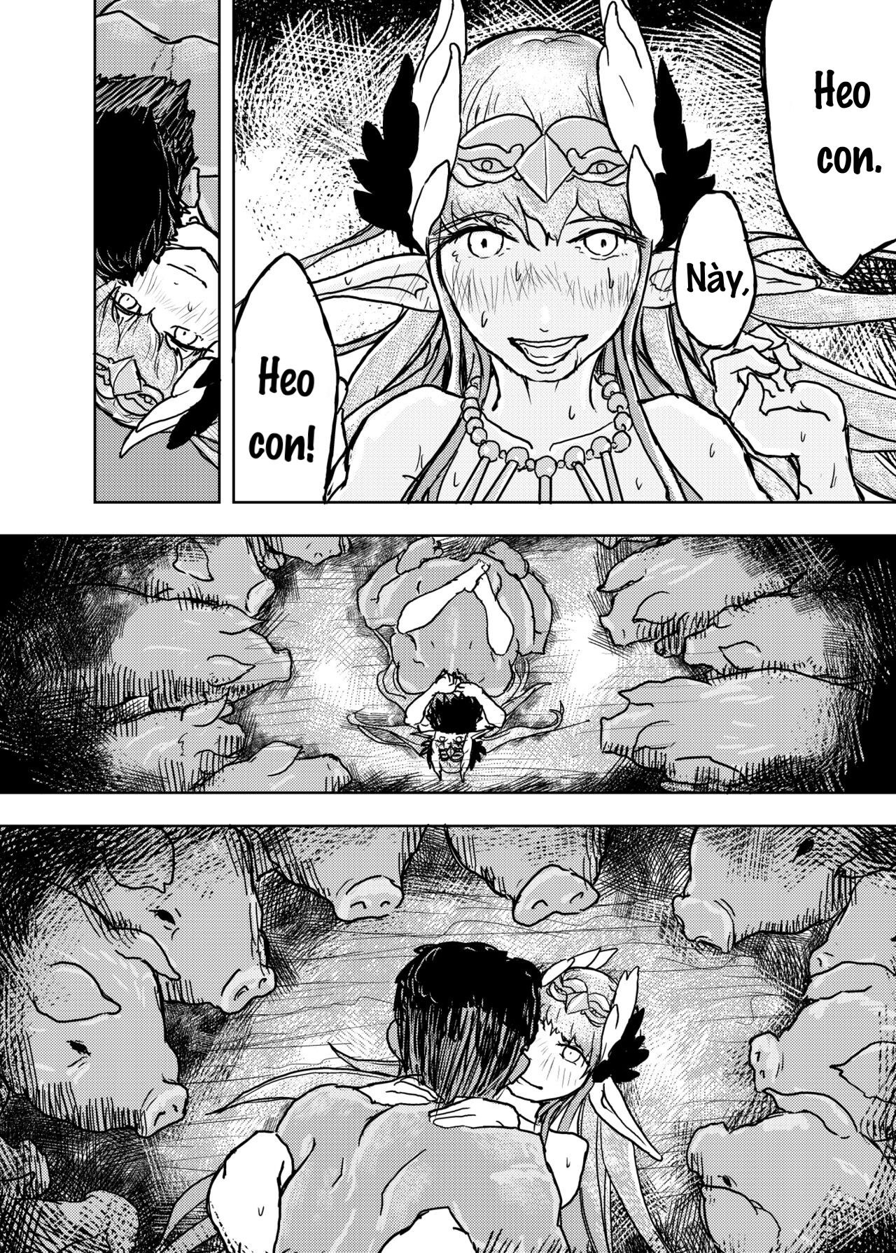 Đọc truyện hentai Người tình của phù thủy - Oneshot