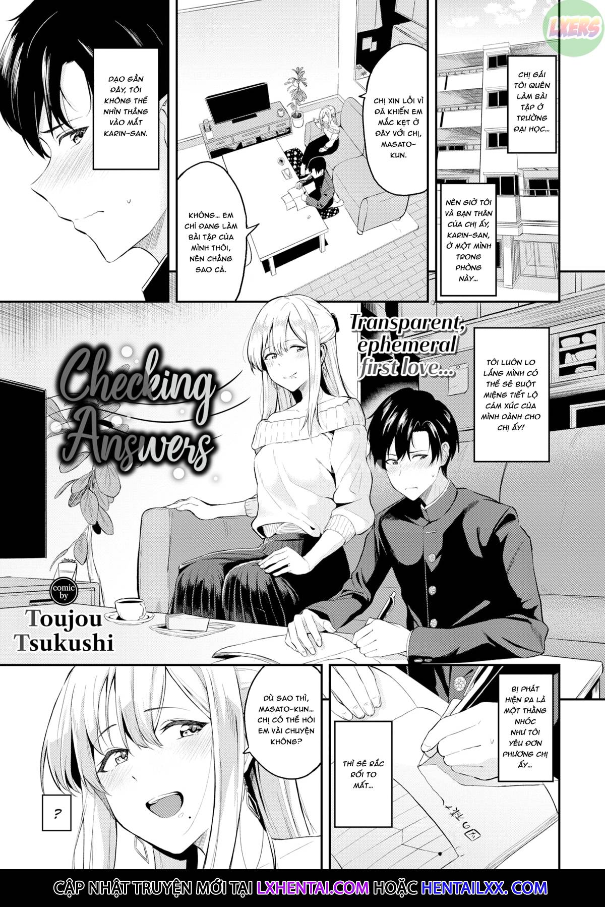 Đọc truyện hentai Kotaeawase - Oneshot