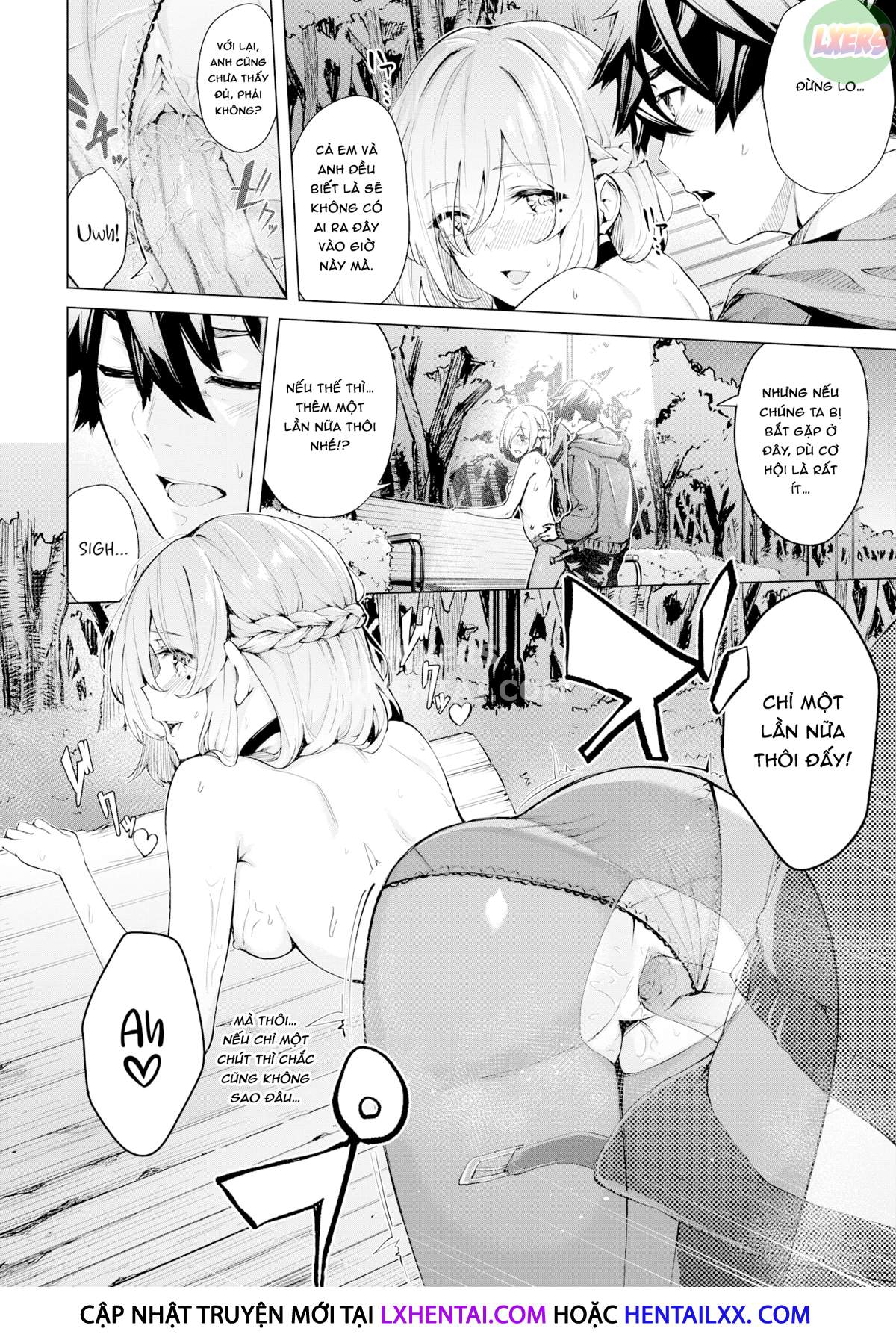 Đọc truyện hentai Khi bạn có cô người yêu thích phô dâm - Oneshot