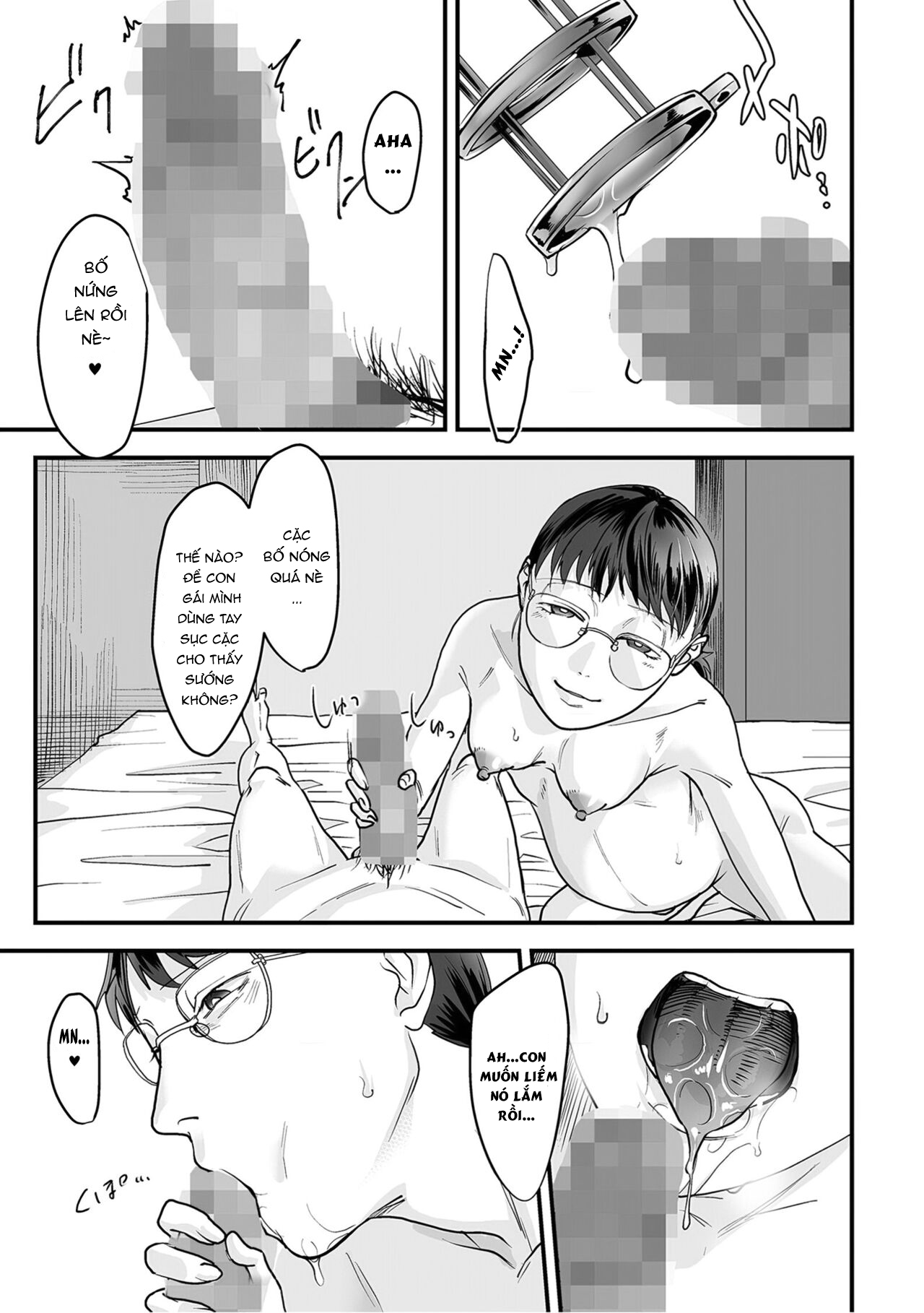 Đọc truyện hentai Trò chơi gia đình Chap 6 END