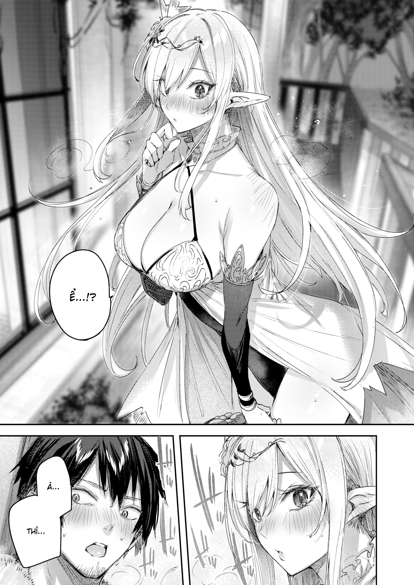 Đọc truyện hentai Cuộc chạm trán của chàng thợ săn đơn độc trong khu rừng yêu tinh - Chap 1
