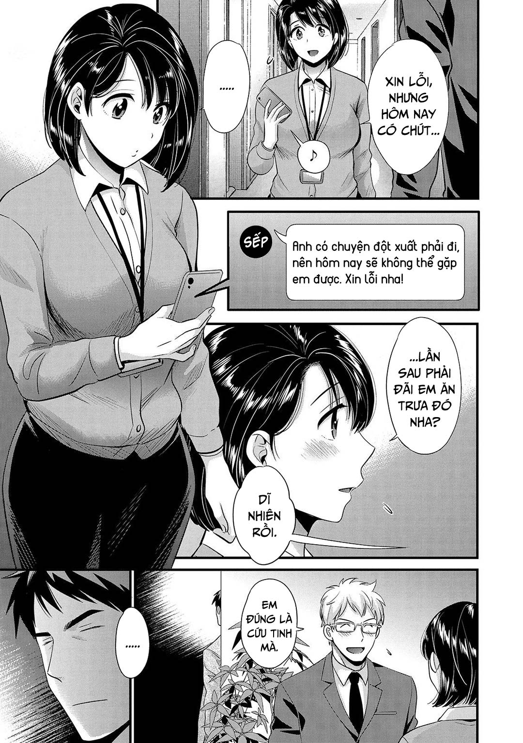 Đọc truyện hentai Hãy giữ bí mật với chồng tôi nha! - Chap 8