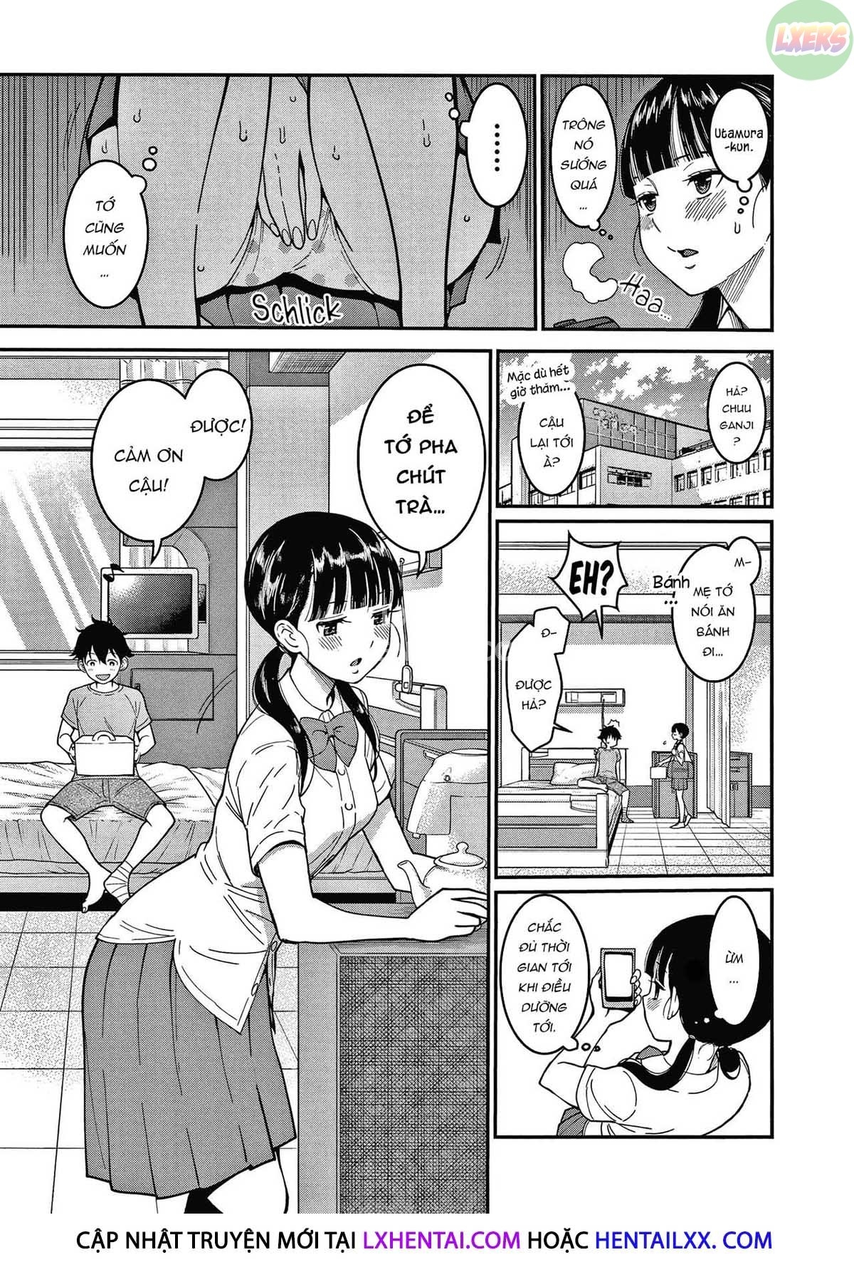 Đọc truyện hentai OneShota Ward 24 Hour Care Harem Hospitalization Life - Chap 3