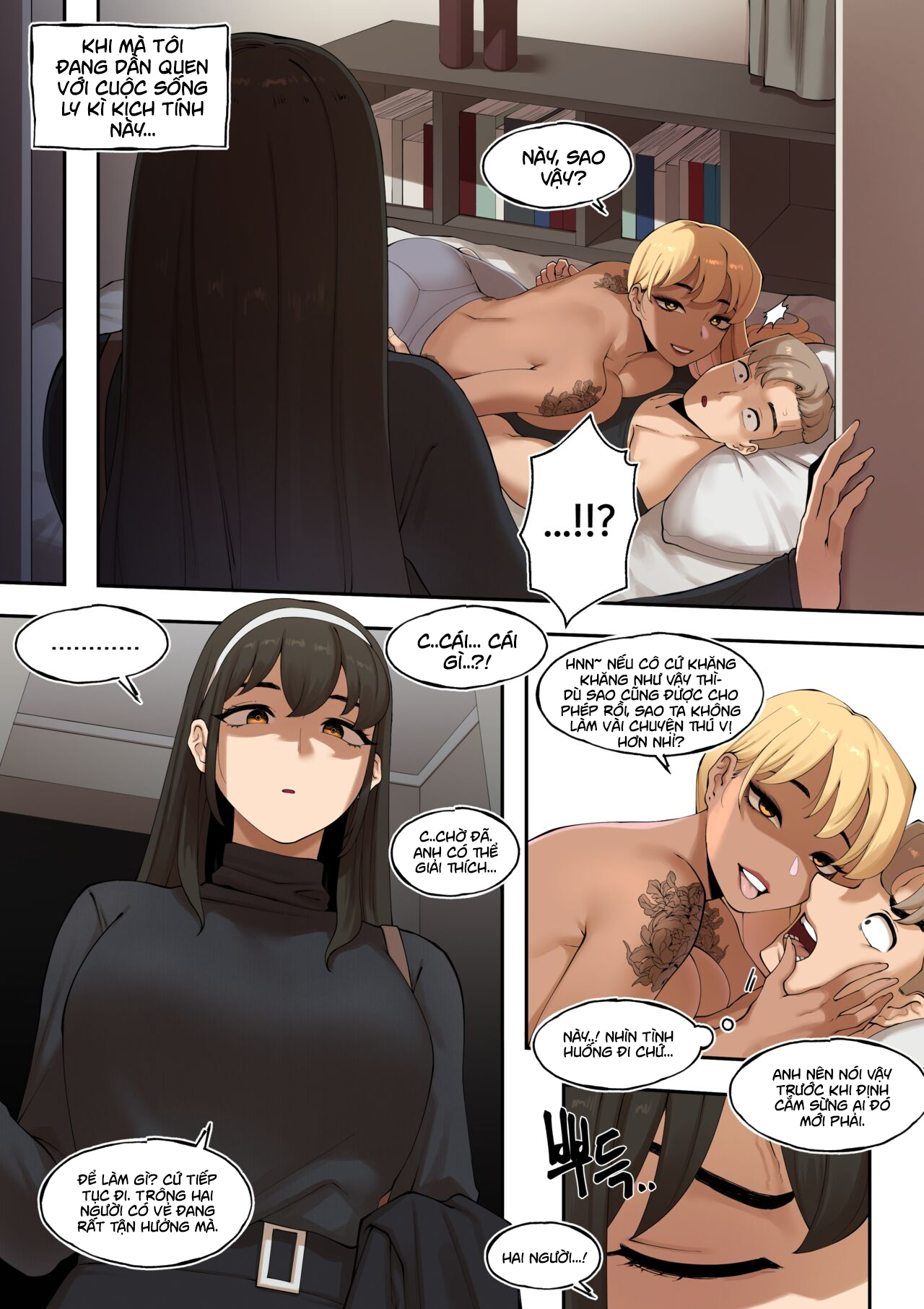 Đọc truyện hentai Fe Male Friends - Oneshot