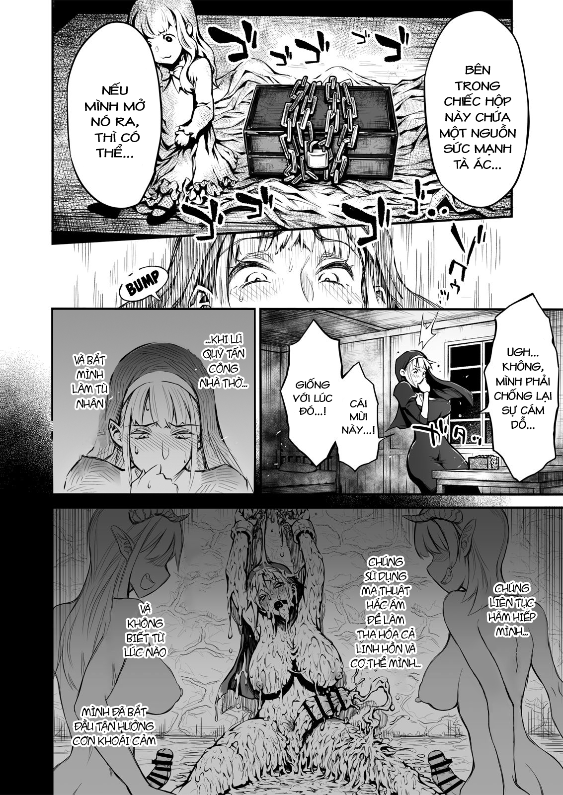 Đọc truyện hentai Futanari Sister, Manamusume o Rape Su!f - Oneshot