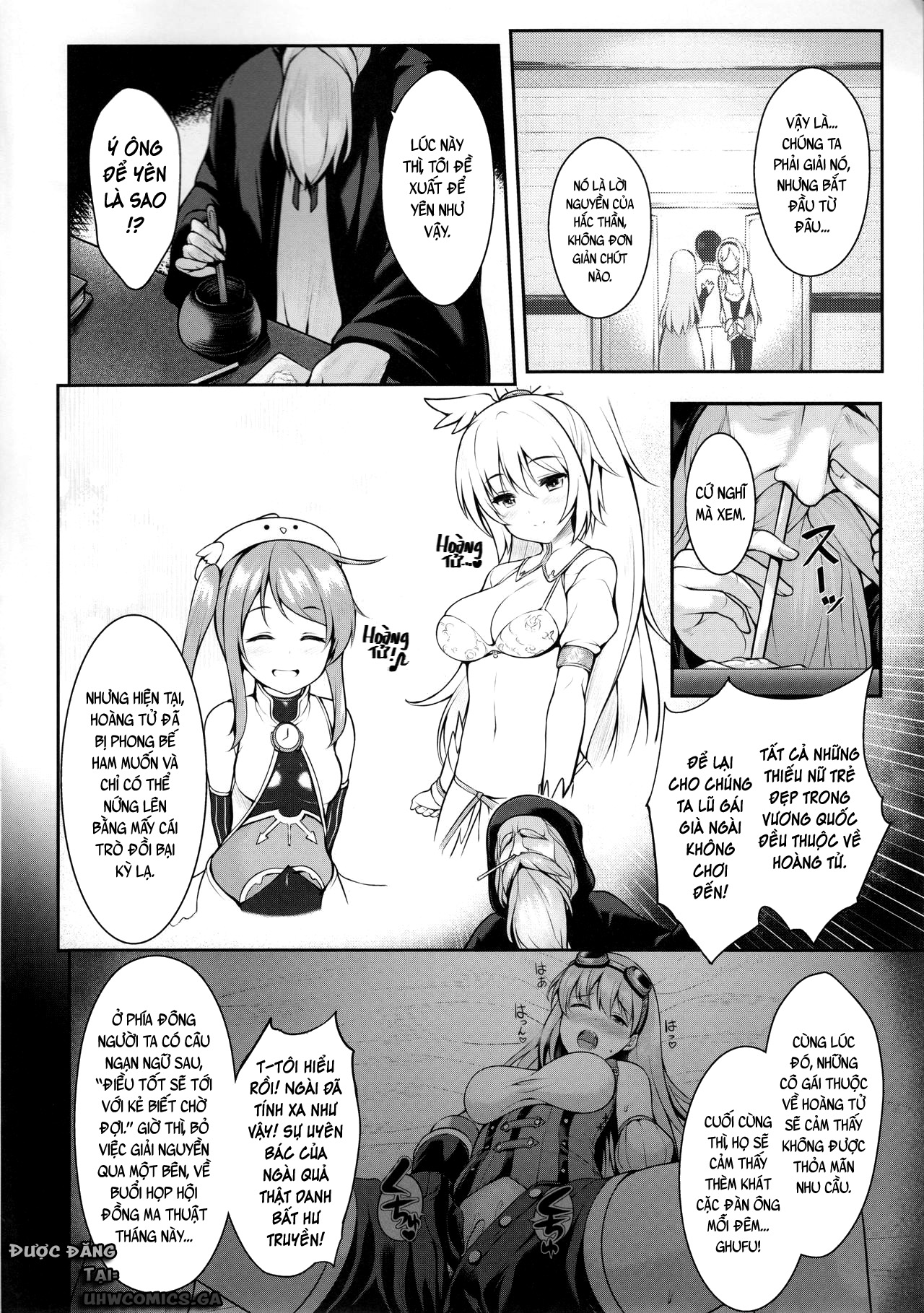 Đọc truyện hentai Motto Zuru no desu... Ouji - Oneshot