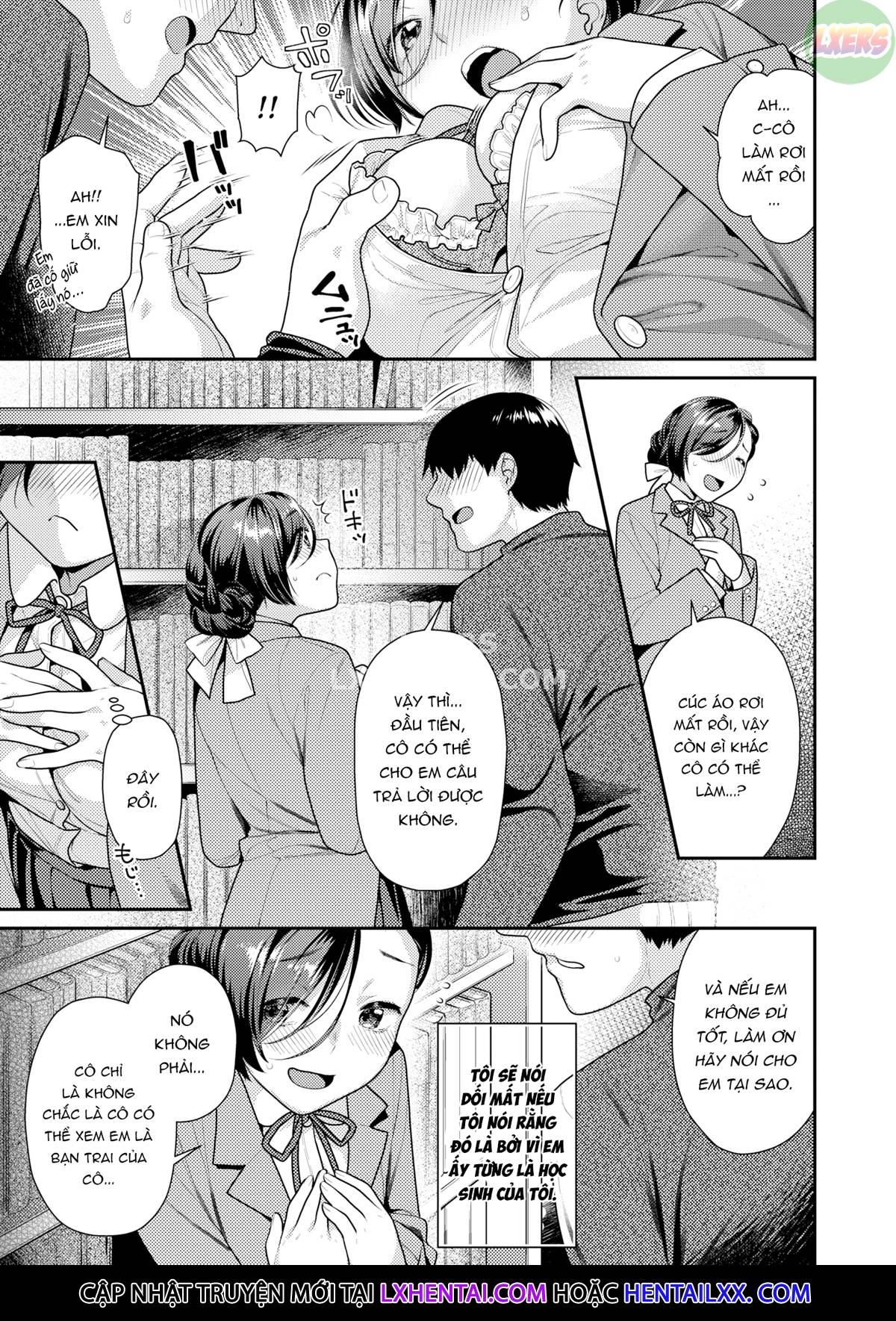Đọc truyện hentai Giá sách màu mùa xuân - Oneshot