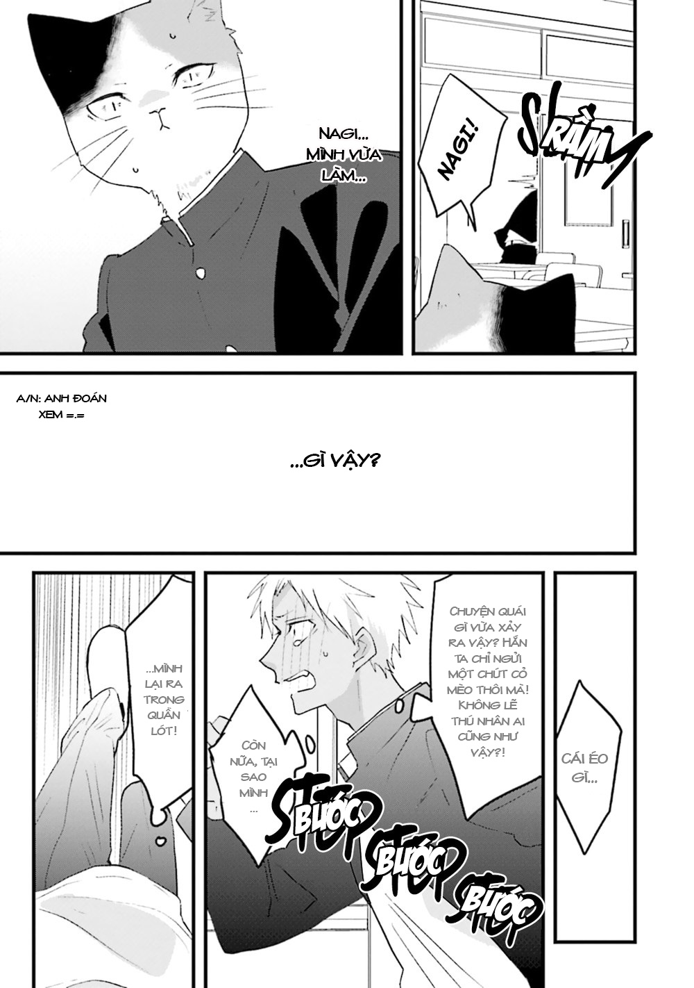 Đọc truyện hentai Trai và Mèo - Chap 3