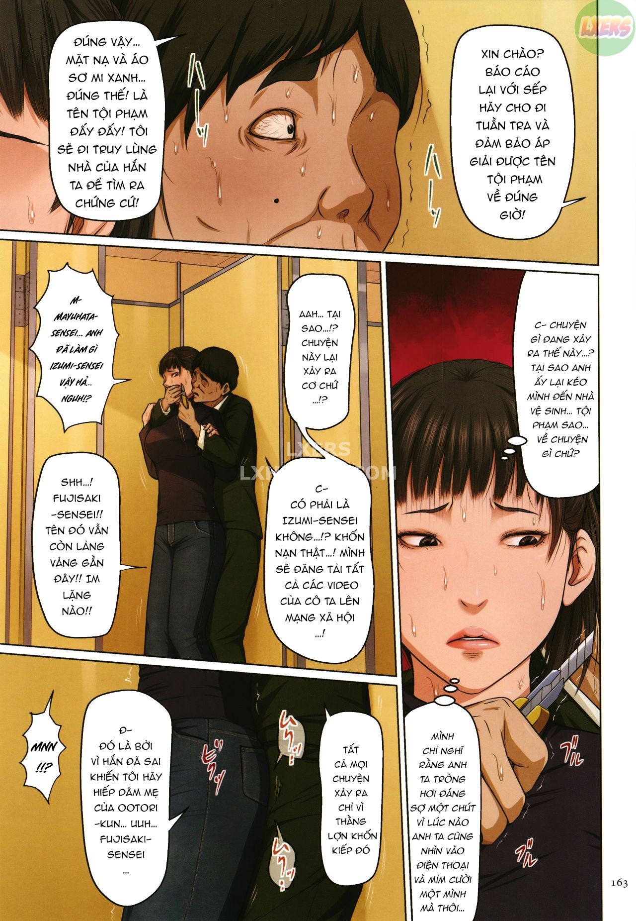 Đọc truyện hentai Karamitsuku Shisen 2 Chap 9