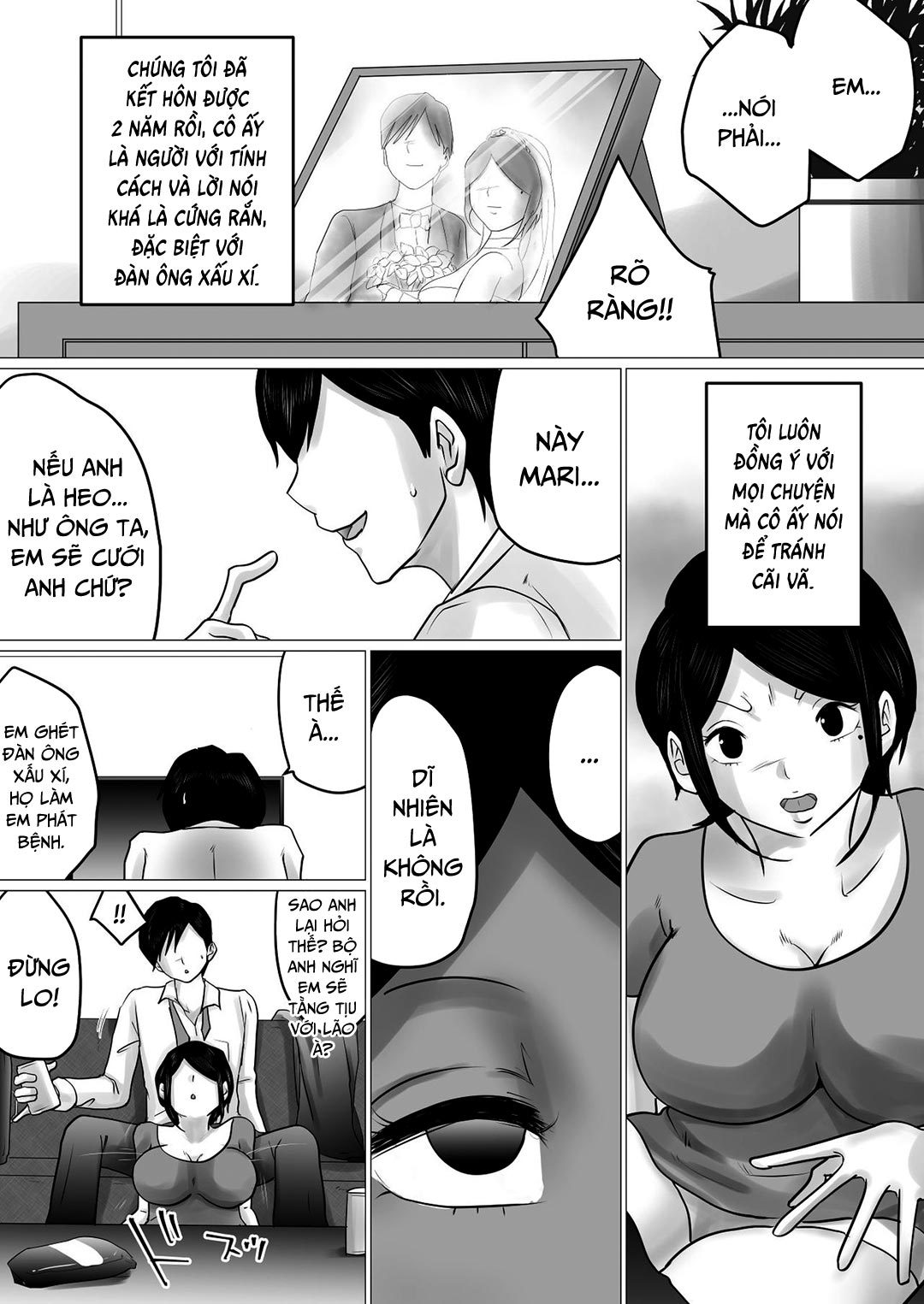 Đọc truyện hentai Cô vợ kiêu ngạo bị lão sếp xấu xí khuất phục - Chap 1