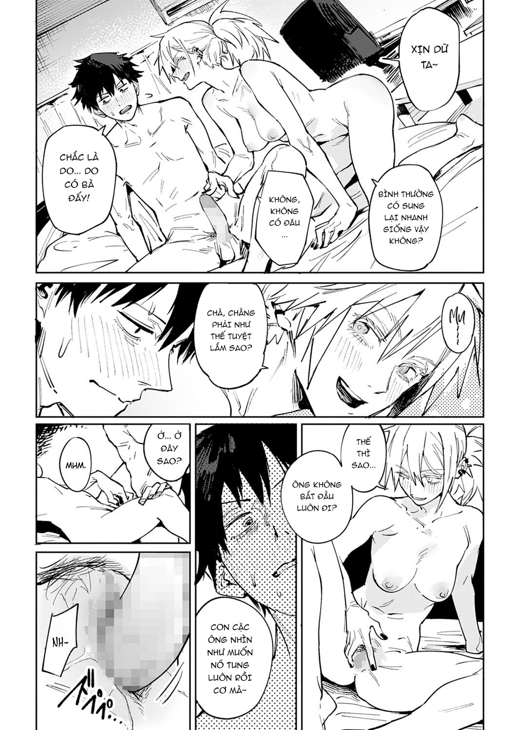 Đọc truyện hentai Rakki Taishyaku - Oneshot