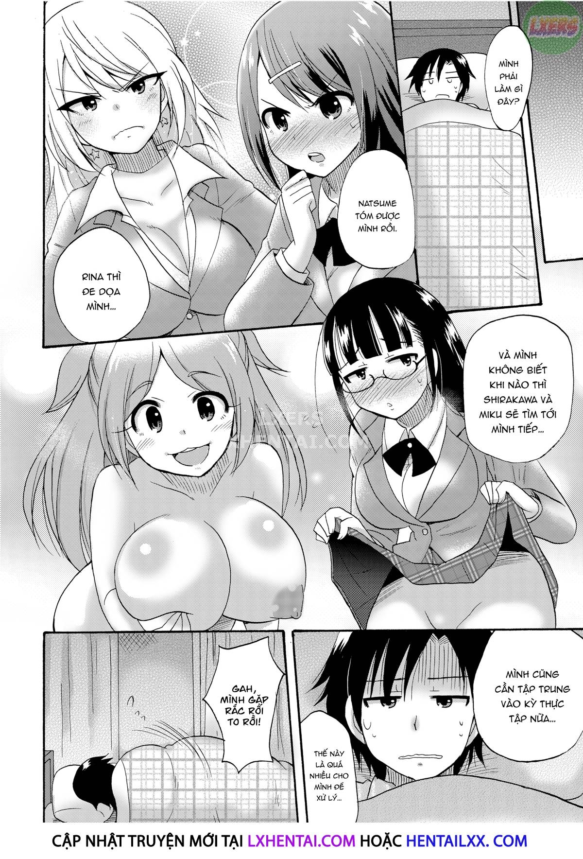 Đọc truyện hentai Dàn Harem ướt át ở học viện - Chap 7