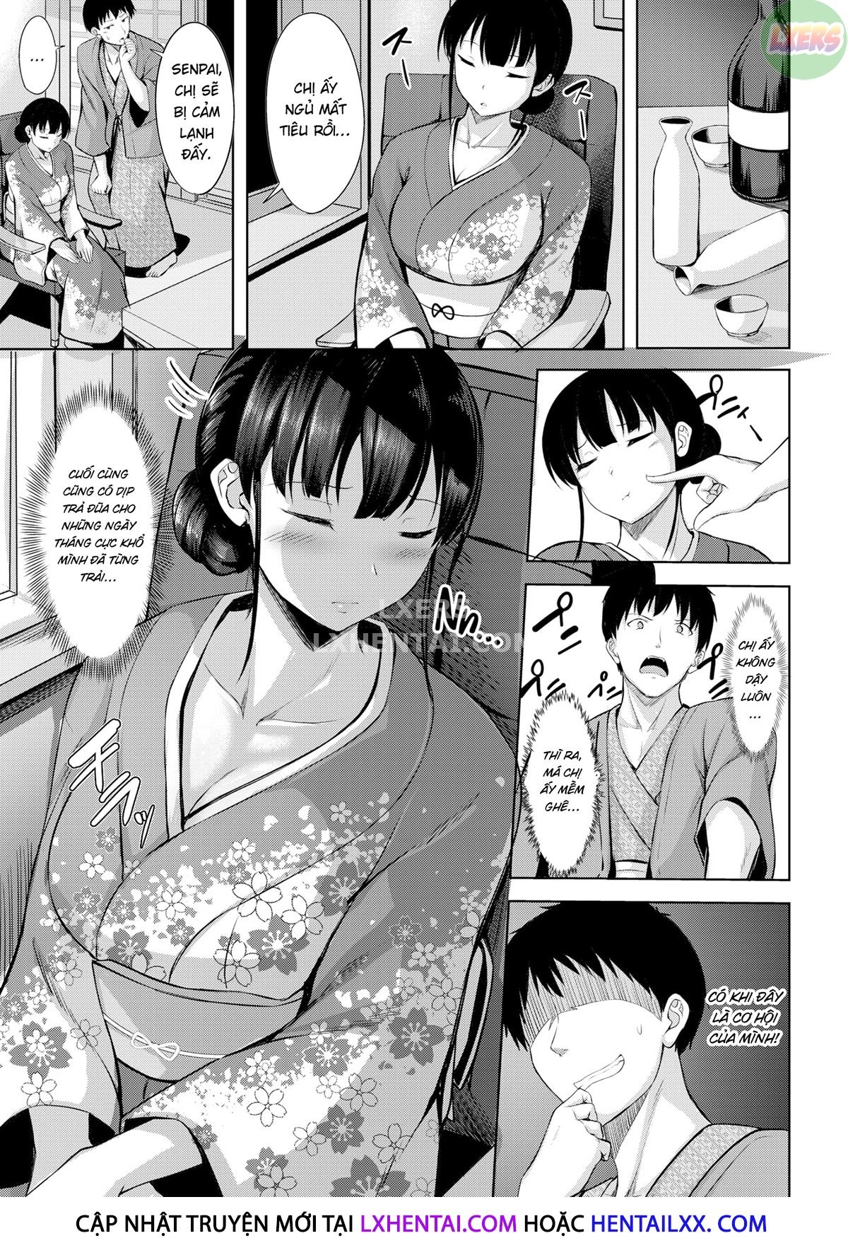 Đọc truyện hentai Yêu em đi, bà chủ! - Oneshot