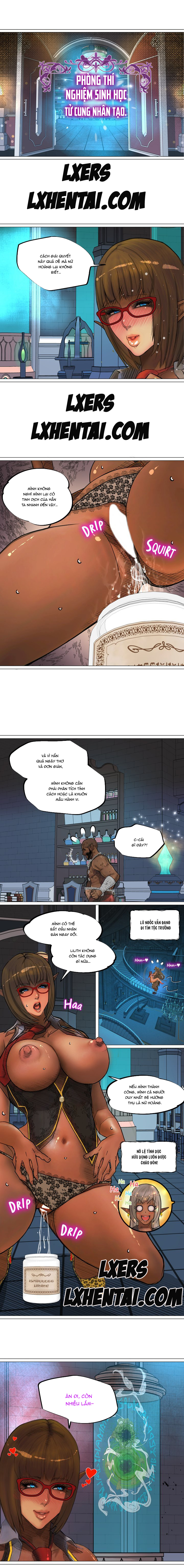 Đọc truyện hentai Nữ Hoàng Dark Elf Và Nô Lệ Orc - Chap 9