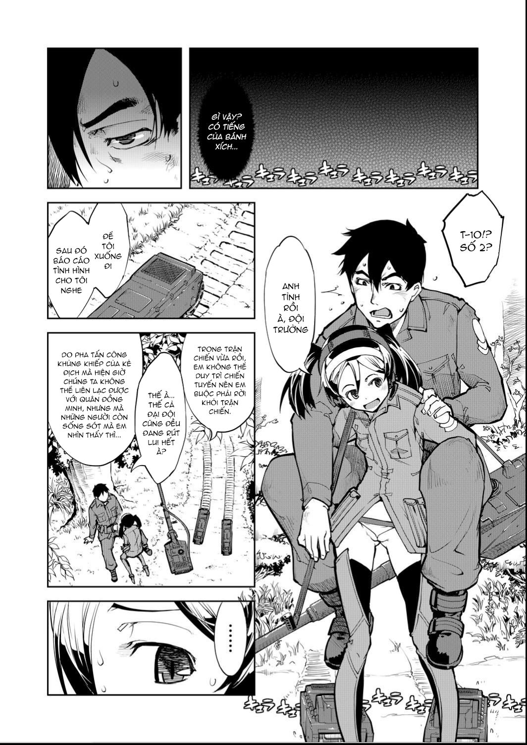 Đọc truyện hentai Những thiếu nữ chiến xa Chiến tuyến số 1