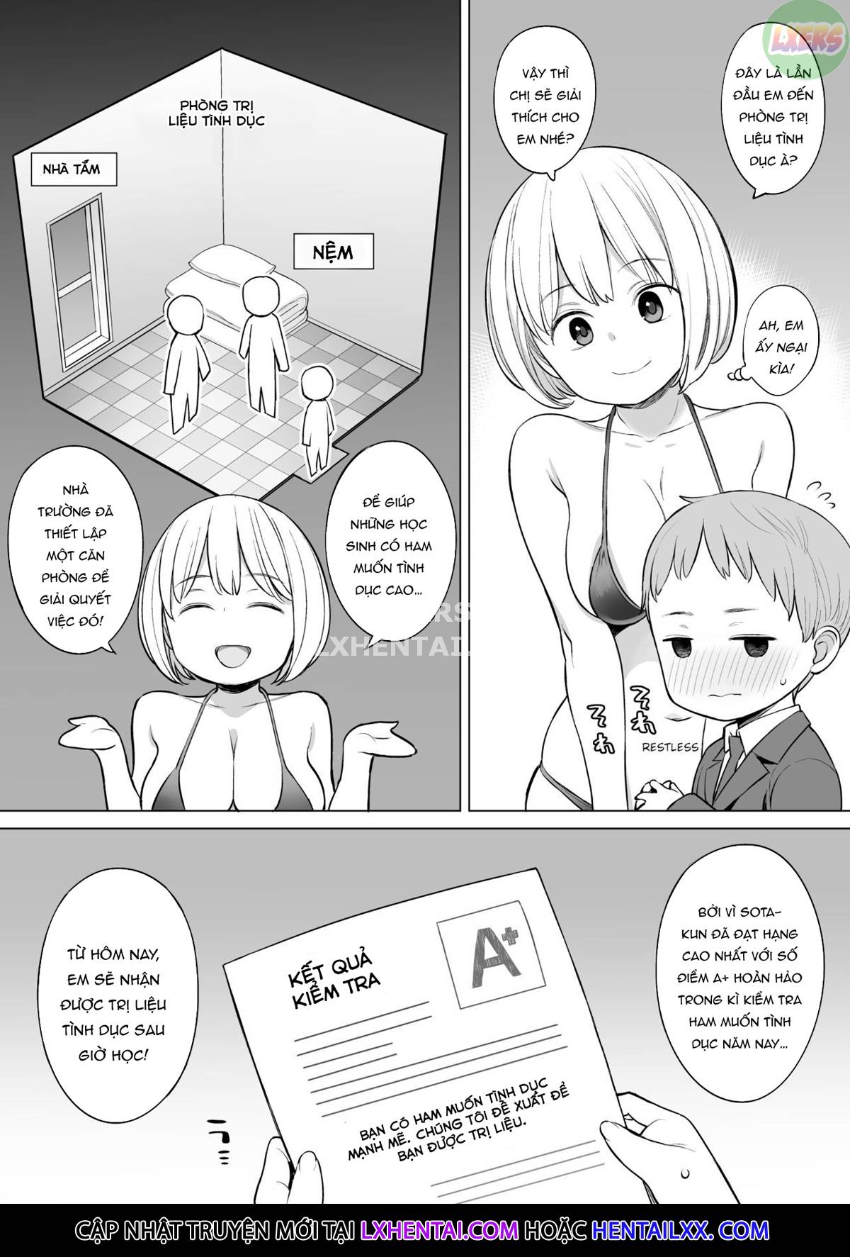 Đọc truyện hentai Afterschool Sex Treatment Room - Oneshot
