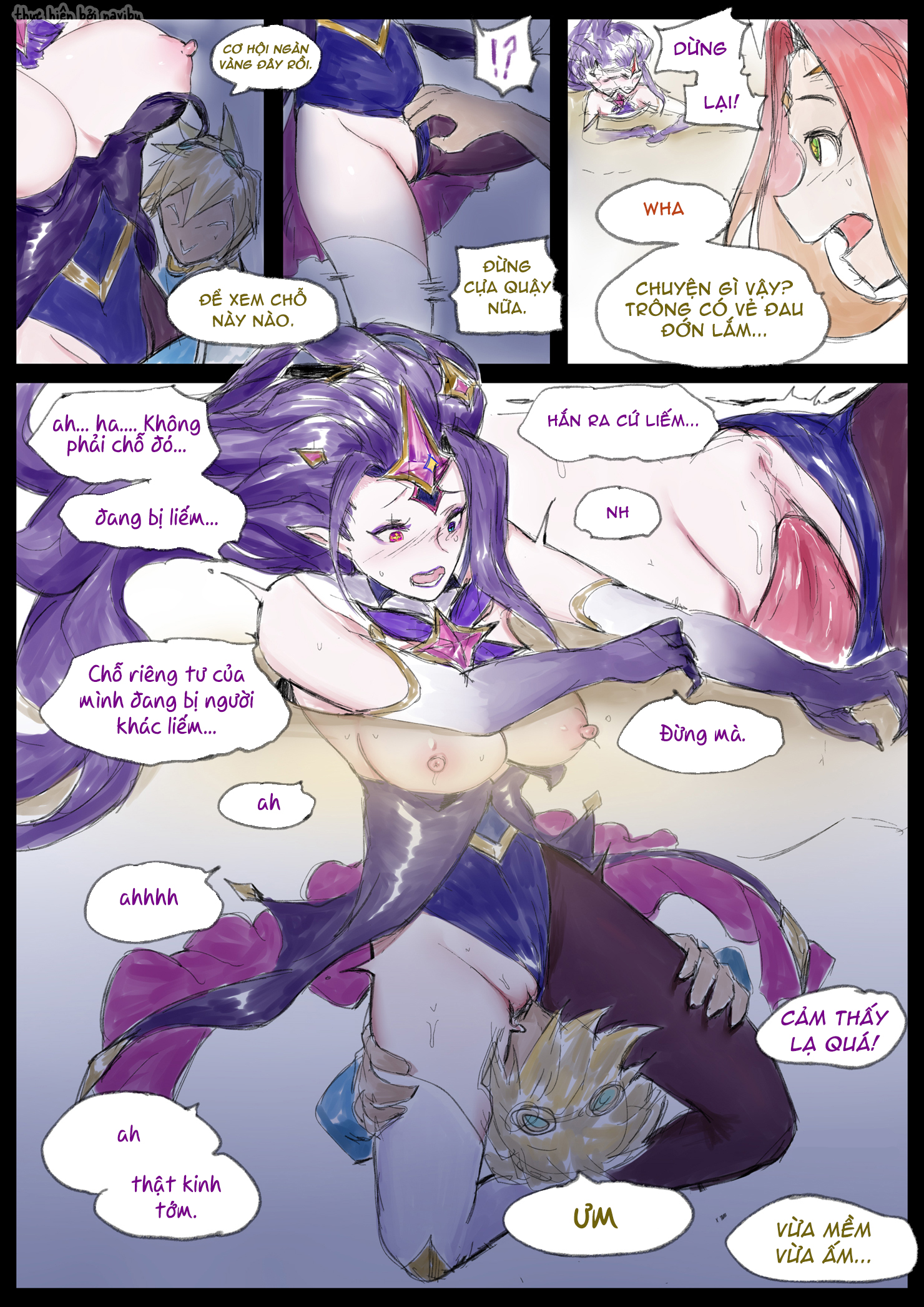 Đọc truyện hentai Người giám hộ tình dục 4 - đồng đội bóp dái
