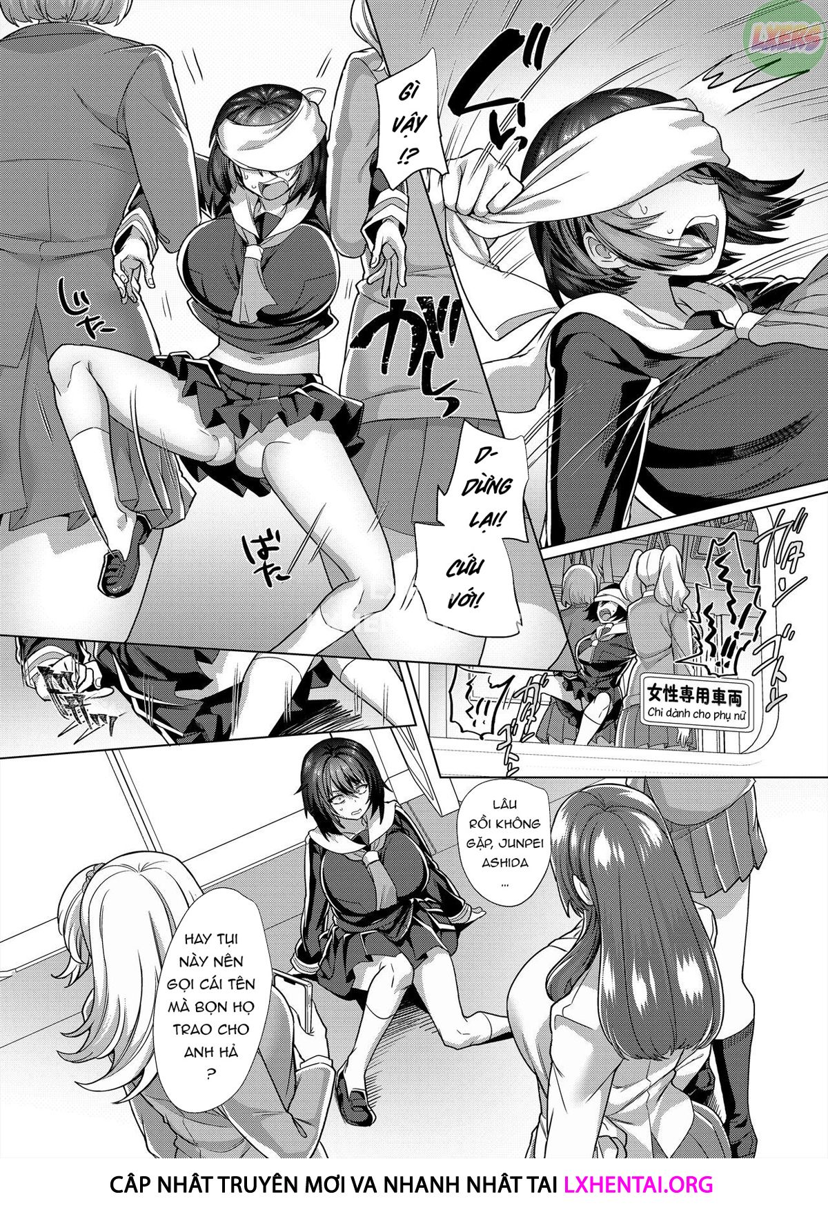 Đọc truyện hentai Fukushuu Senyou Sharyou Revenge Train - Oneshot