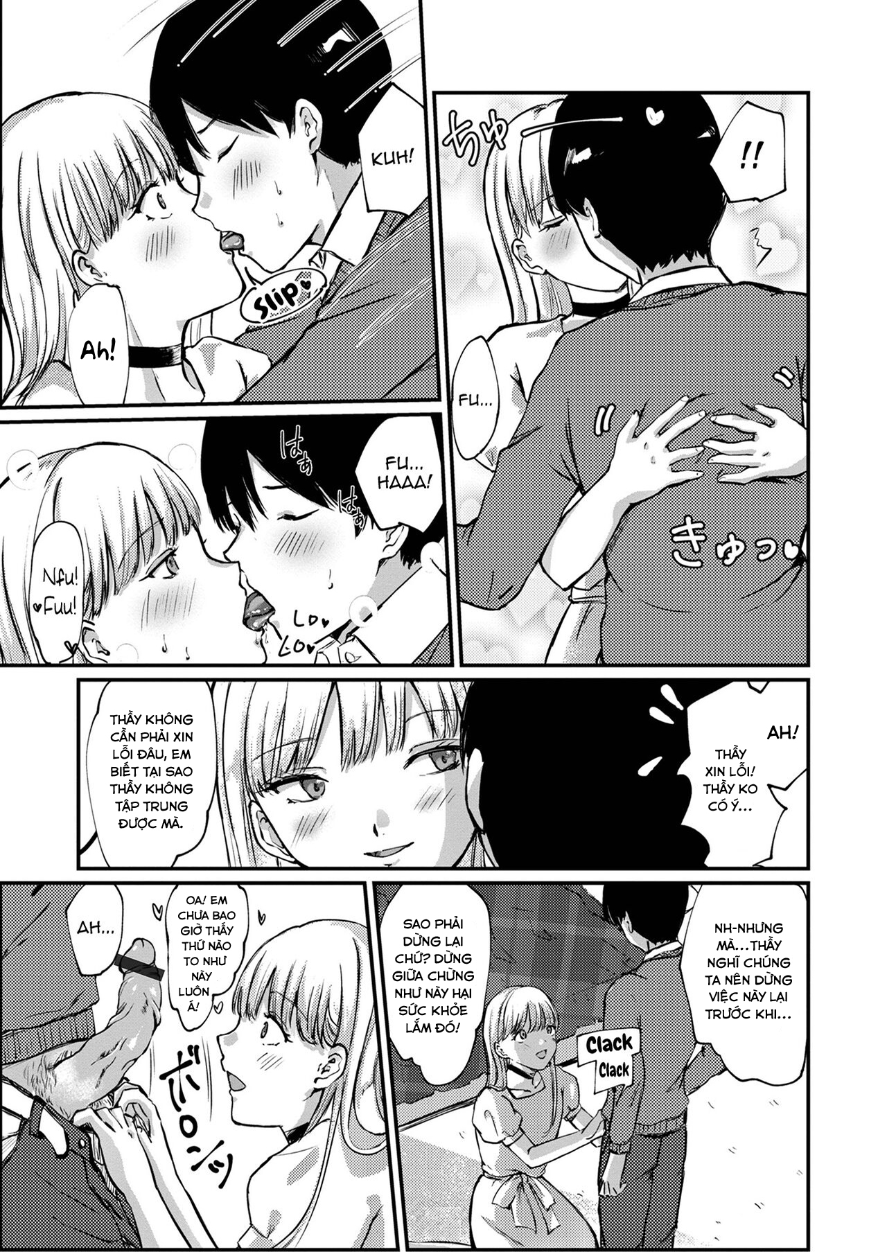 Đọc truyện hentai Katei Kyoushi ni Gyaku Kyouiku - Oneshot