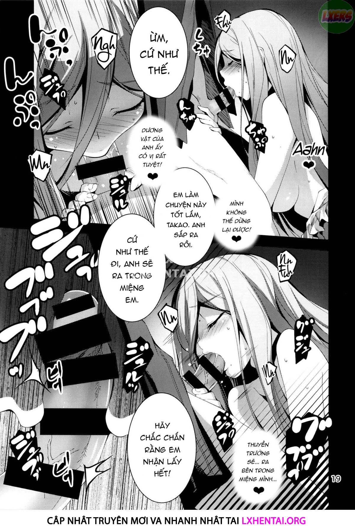 Đọc truyện hentai Takao Plug In! - Oneshot