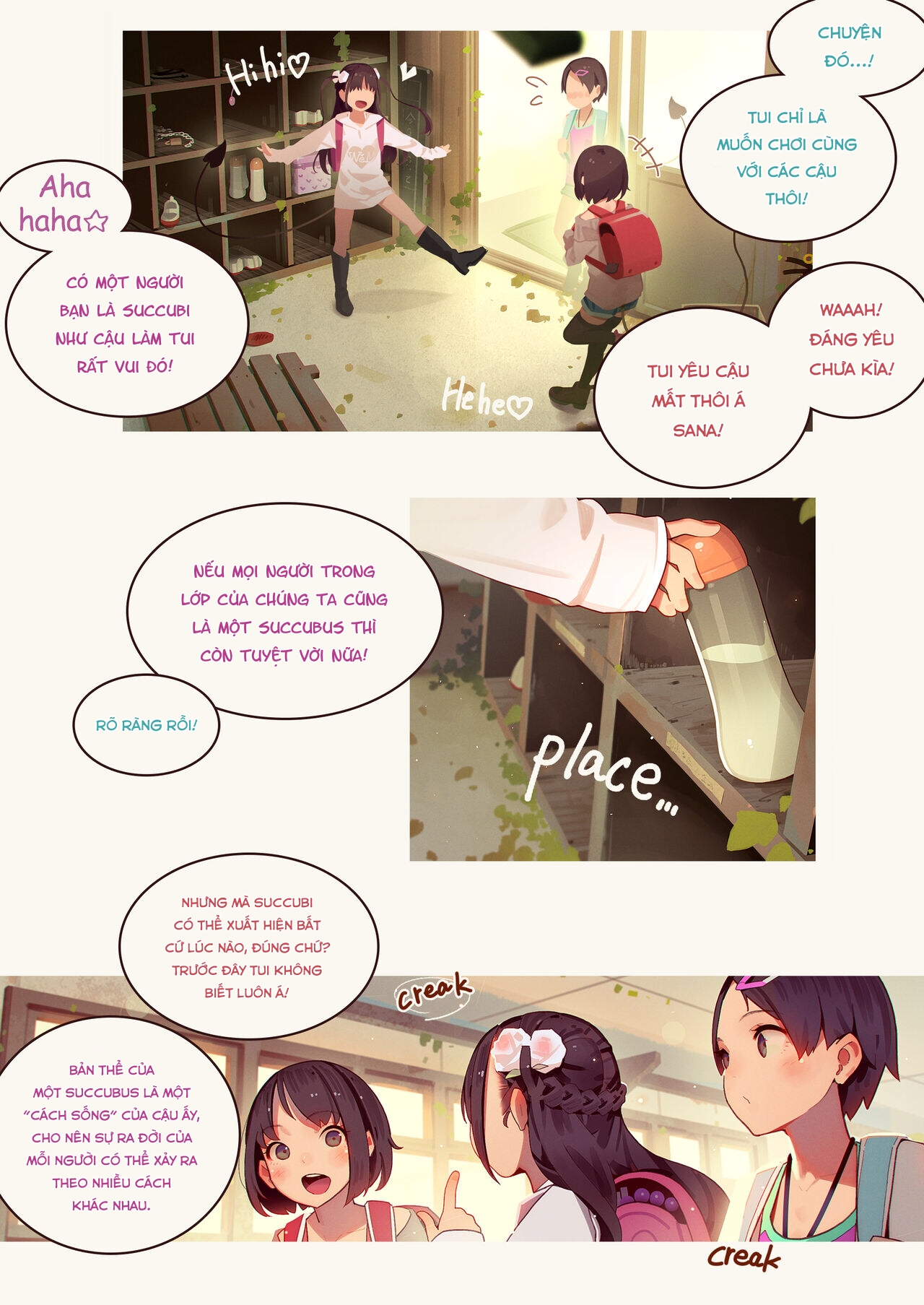 Đọc truyện hentai Cuốn sách mà 3 cô gái nghịch ngợm chơi dương vật của bạn - Oneshot.