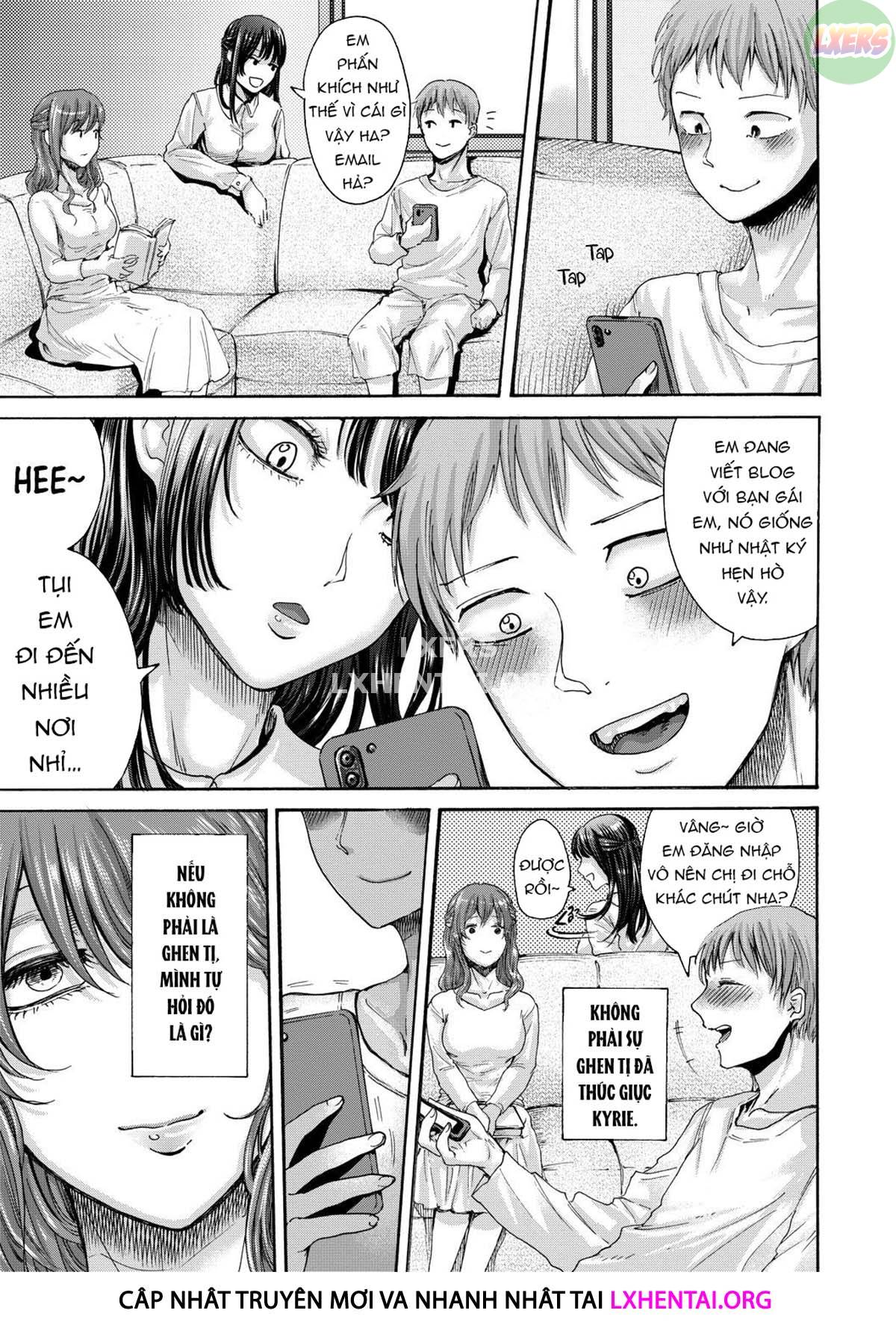 Đọc truyện hentai Cái lỗ thân mật của chị gái và anh trai Chap 5