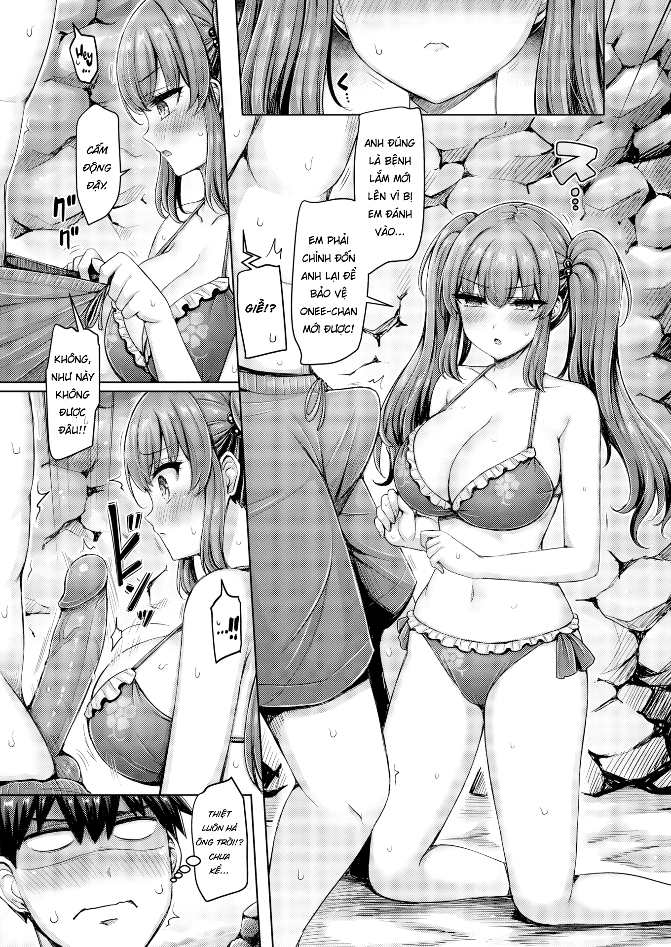 Đọc truyện hentai Hotgirl bãi biển - Oneshot