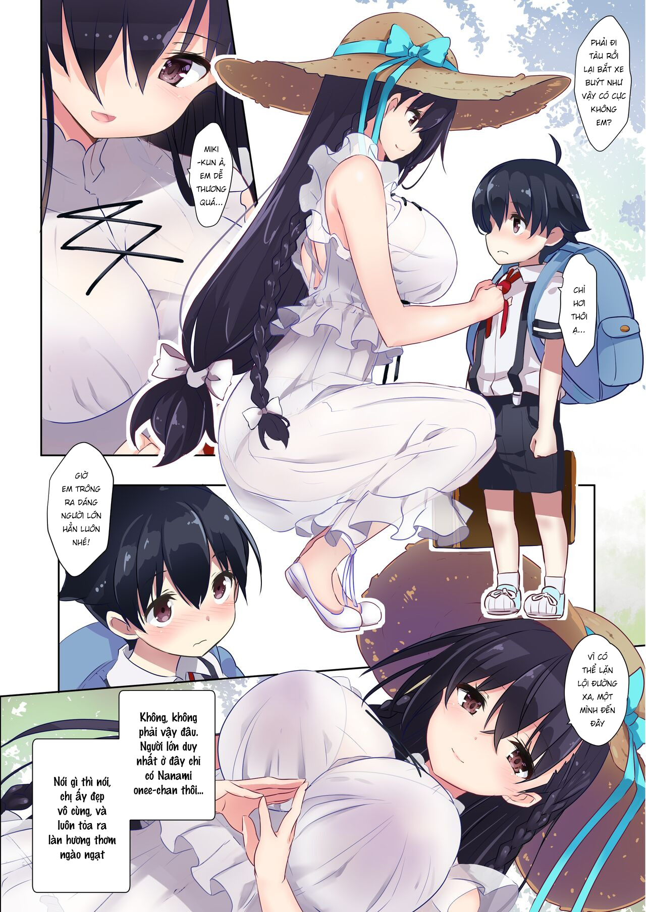 Đọc truyện hentai Sướng giữa đồng hoa! - Full màu