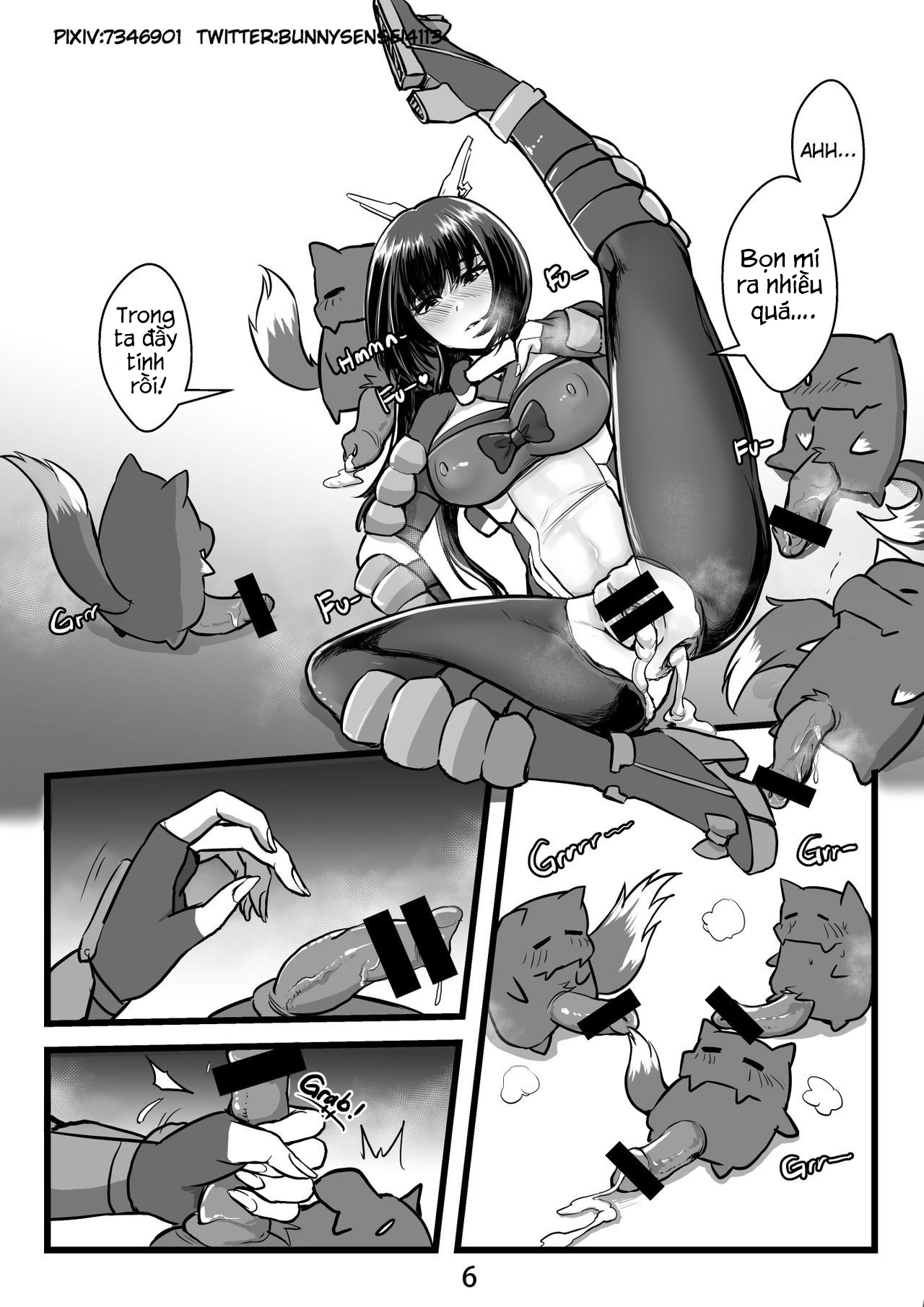 Đọc truyện hentai Futayo và bầy Kobold thách đấu - Oneshot