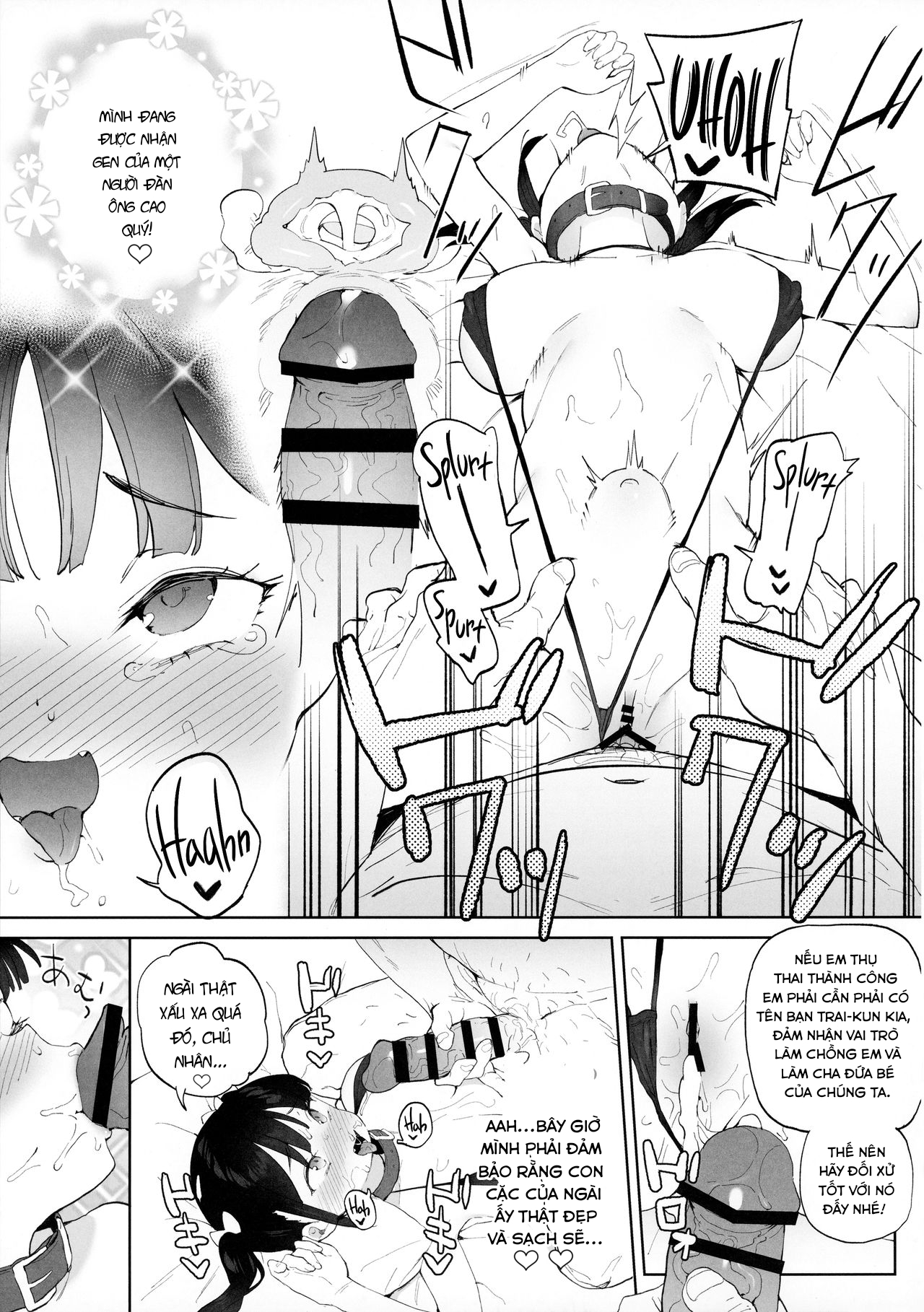 Đọc truyện hentai Chinpo no Dekasa de shika Otoko no Kachi ga Wakaranaku Natta - Oneshot