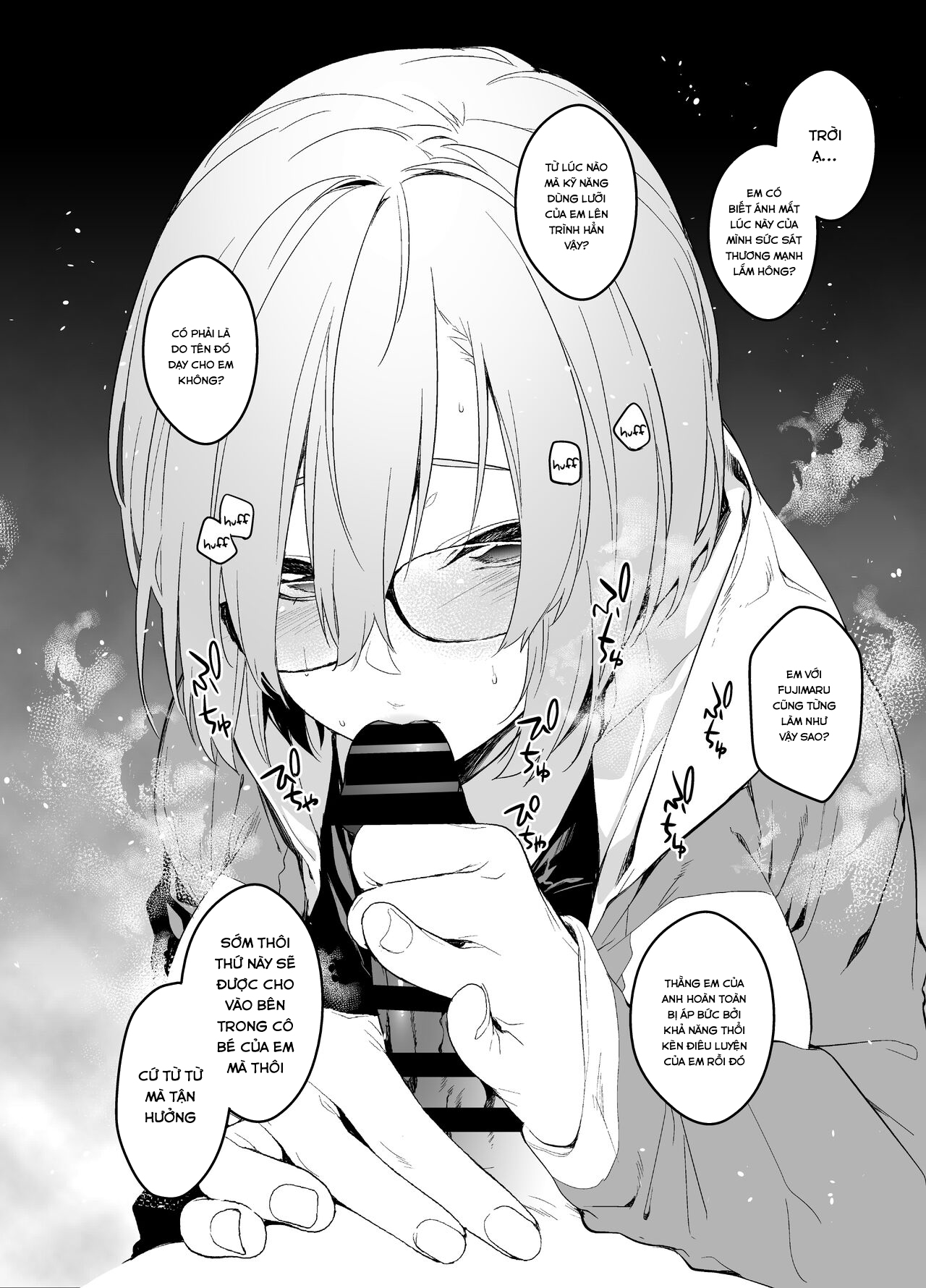 Đọc truyện hentai While Senpai Is Asleep During Maintenance - Oneshot