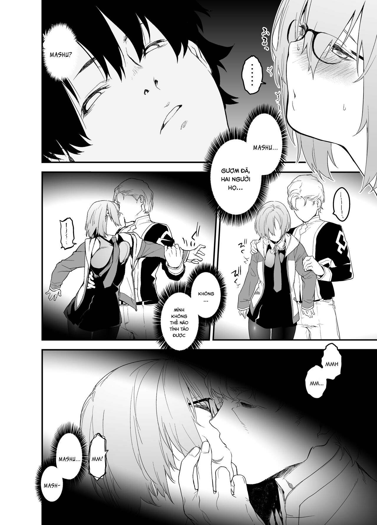 Đọc truyện hentai While Senpai Is Asleep During Maintenance - Oneshot