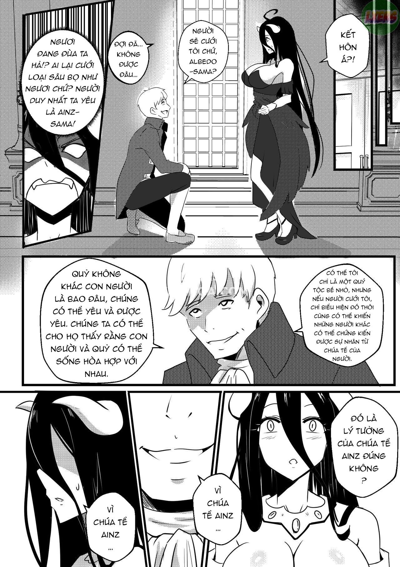 Đọc truyện hentai B-Trayal 40 Albedo (Overlord) - Oneshot