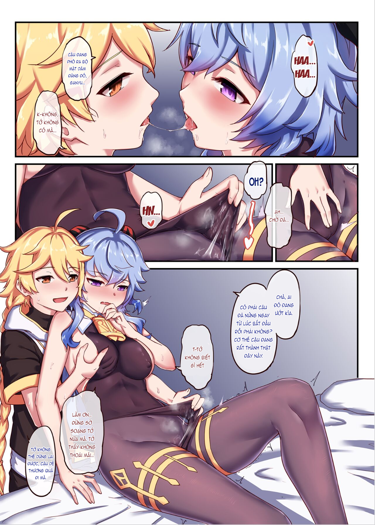 Đọc truyện hentai Tăng ca cùng dê dừa! - 1shot full màu