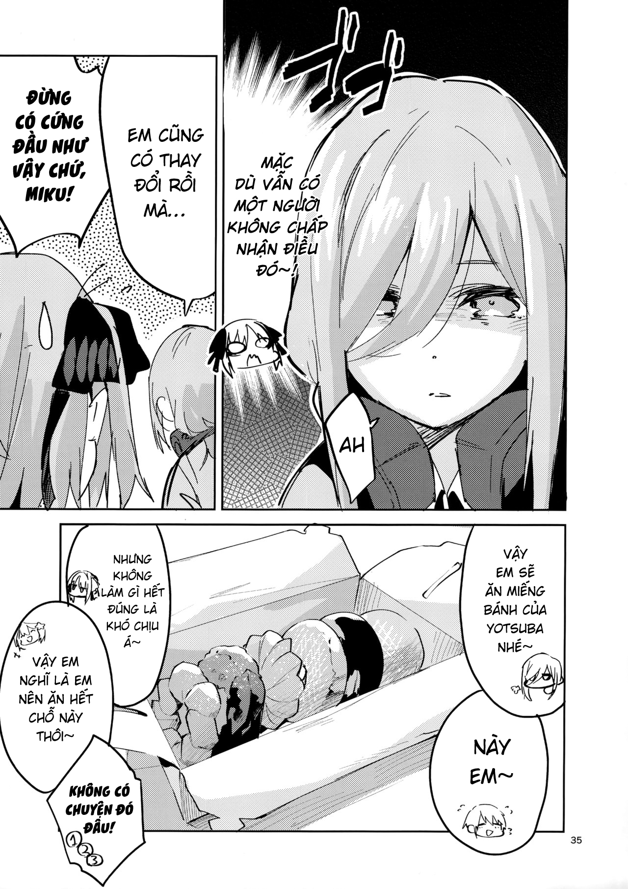 Đọc truyện hentai Yotsuba no Baai - Oneshot