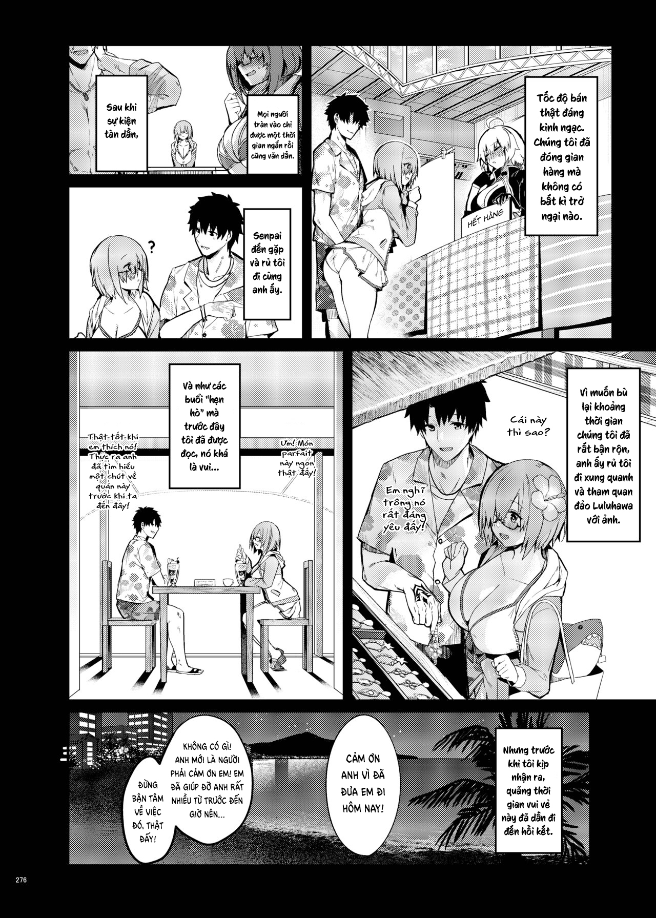 Đọc truyện hentai Mash (FGO Icha Love Ero Goudou ~Junai Tokuiten Lovedea~) - Oneshot