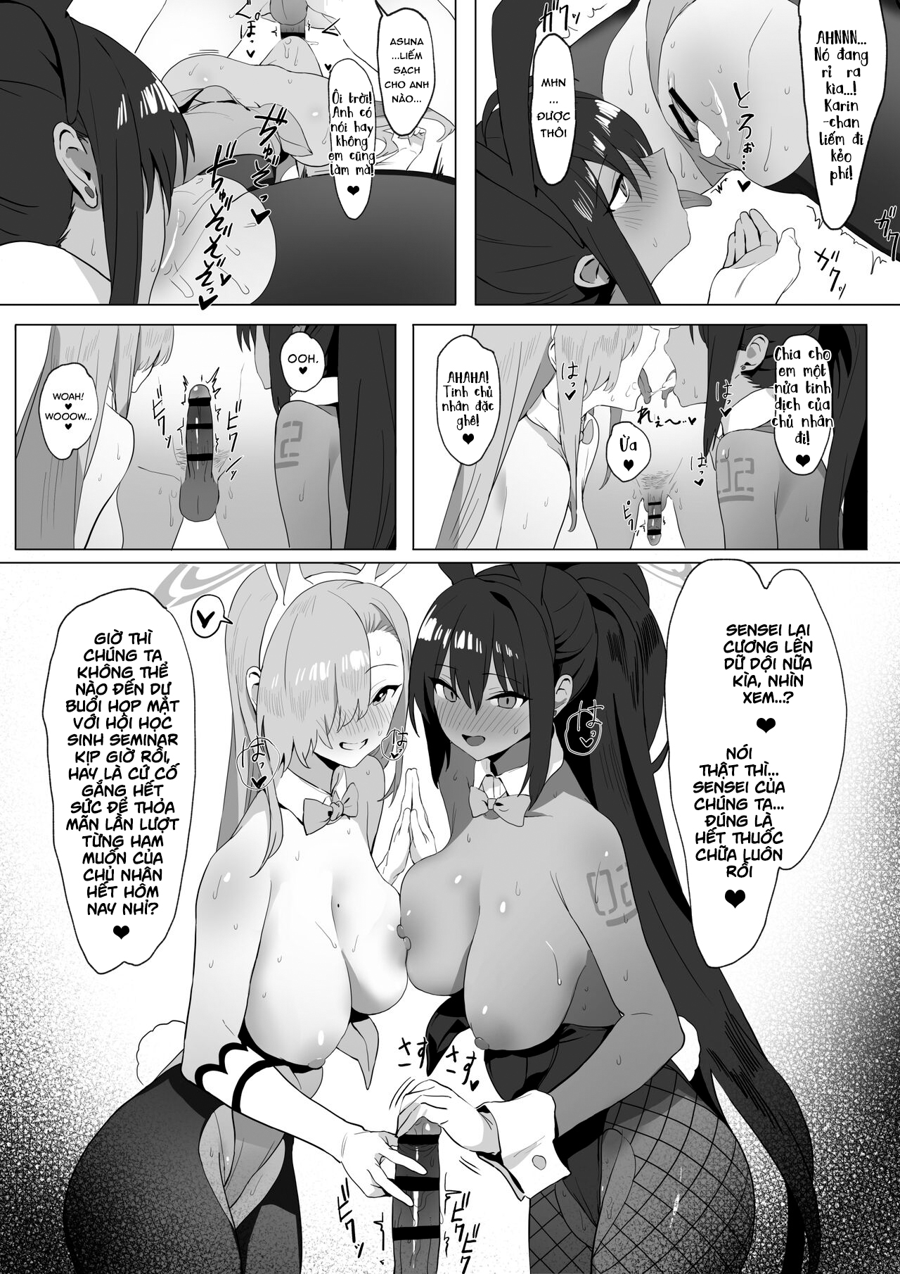 Đọc truyện hentai Lại là chịch hai nàng thỏ! - Like để được chịch thêm gái thỏ!
