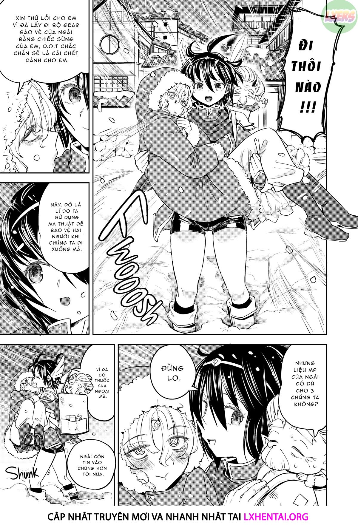 Đọc truyện hentai Tái sinh thành một nữ anh hùng có 5 người vợ quỷ - Chap 5