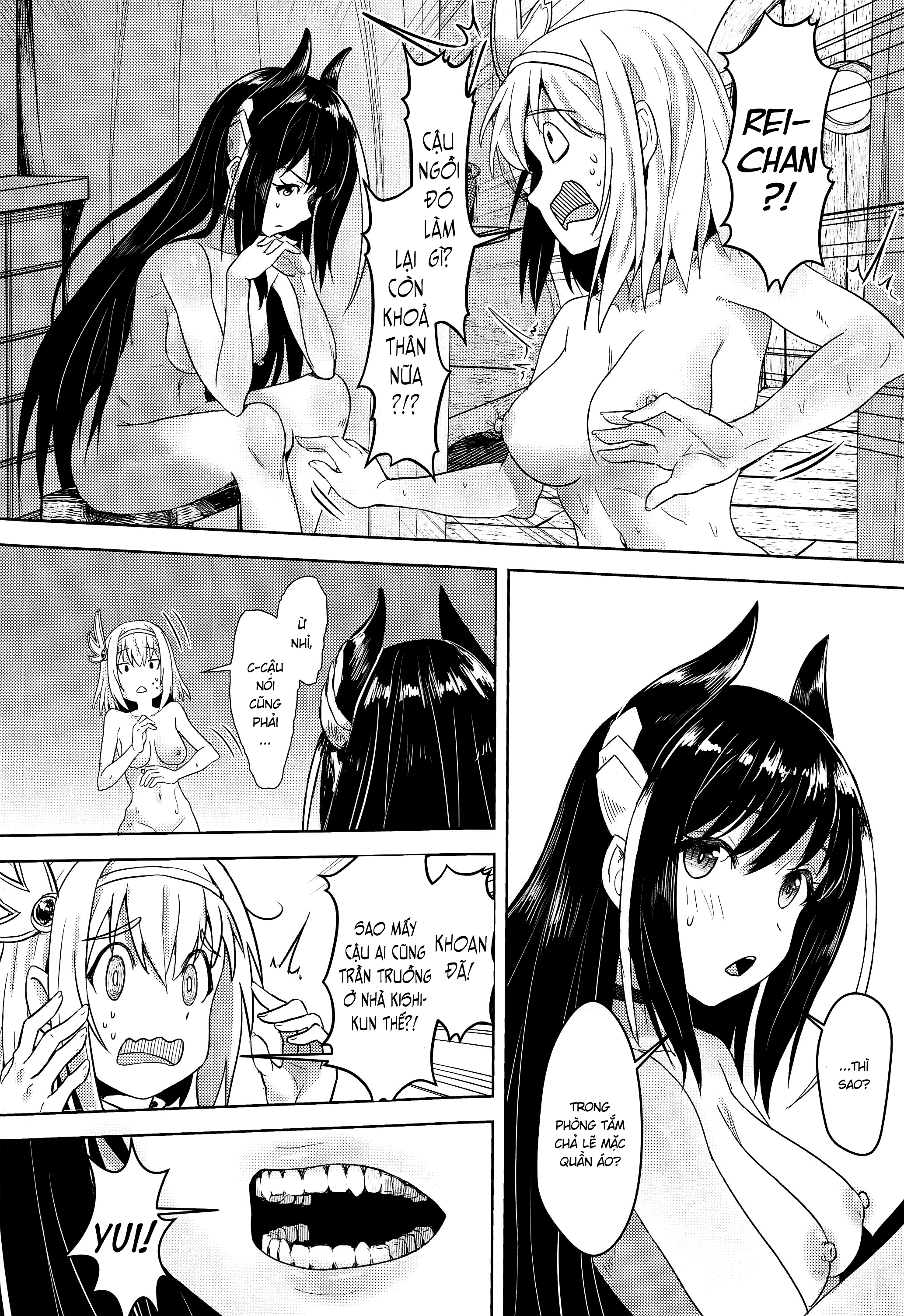 Đọc truyện hentai Yui-chan to Kishi-kun Futarikiri no Hitotoki Oneshot