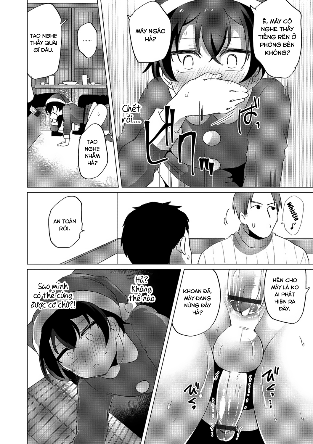 Đọc truyện hentai Miniskirt Santa-kun no Sekkyaku Oneshot
